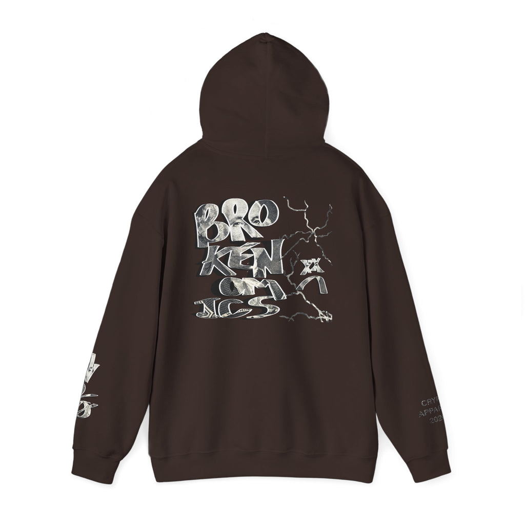 Brokenomics Crypto Hoodie — Straight to Zero trading sweatshirt "Crypt Apparel"