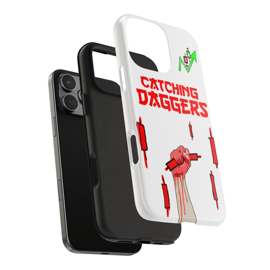 Catching Daggers Tough Phone Case — Crypt Apparel Graphic Protective Cover
