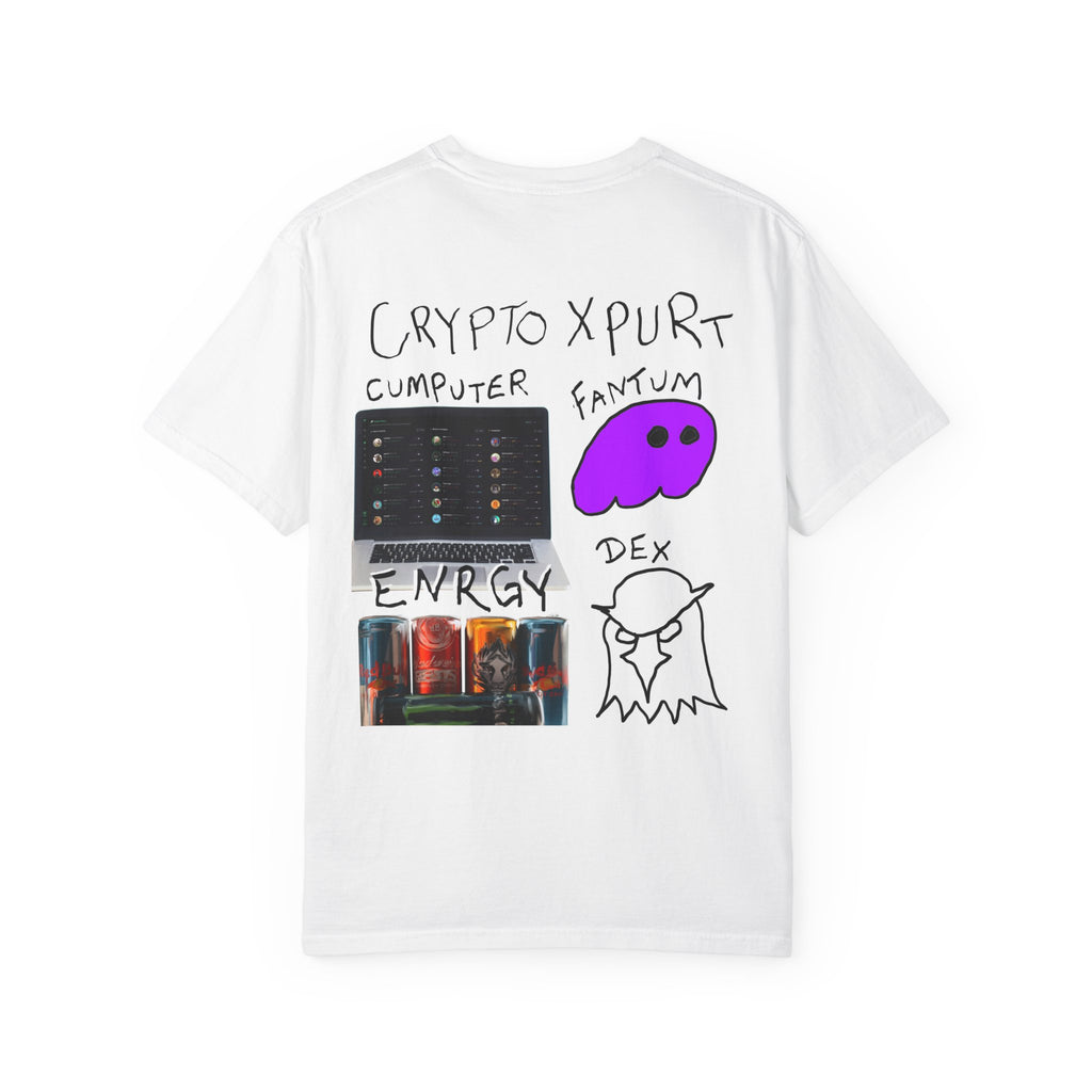 Crypto Meme T-Shirt — 'Meme Coin' Hand-Drawn Crypto Art Tee