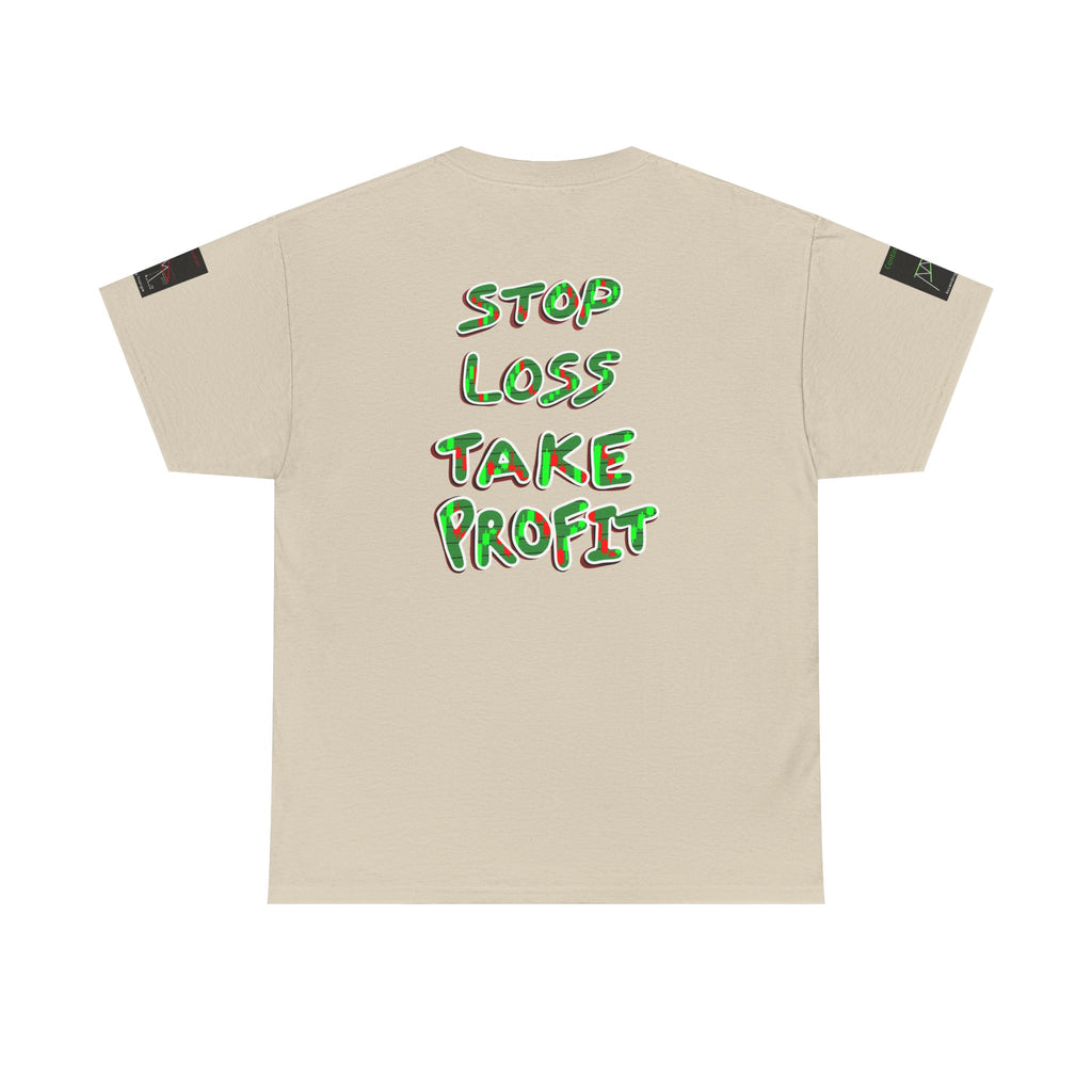 Charted Tee — "Crypt Apparel" Trading Chart Shirt