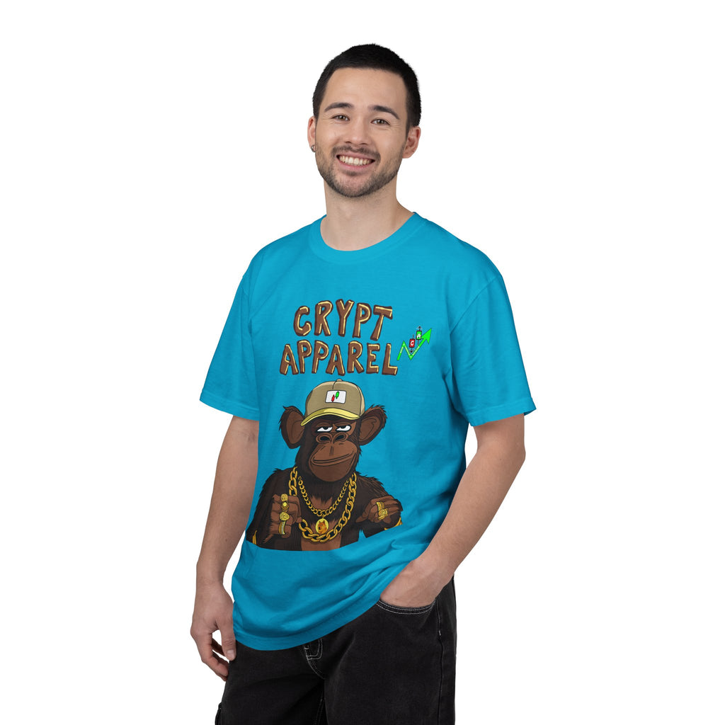 'Low Cap Ape' Graphic T-Shirt — Crypt Apparel Crypto Streetwear