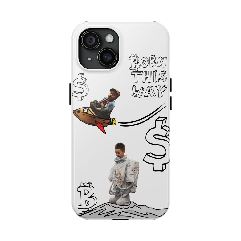 Born This Way Phone Case — "Crypt Apparel" Crypto Protective Case