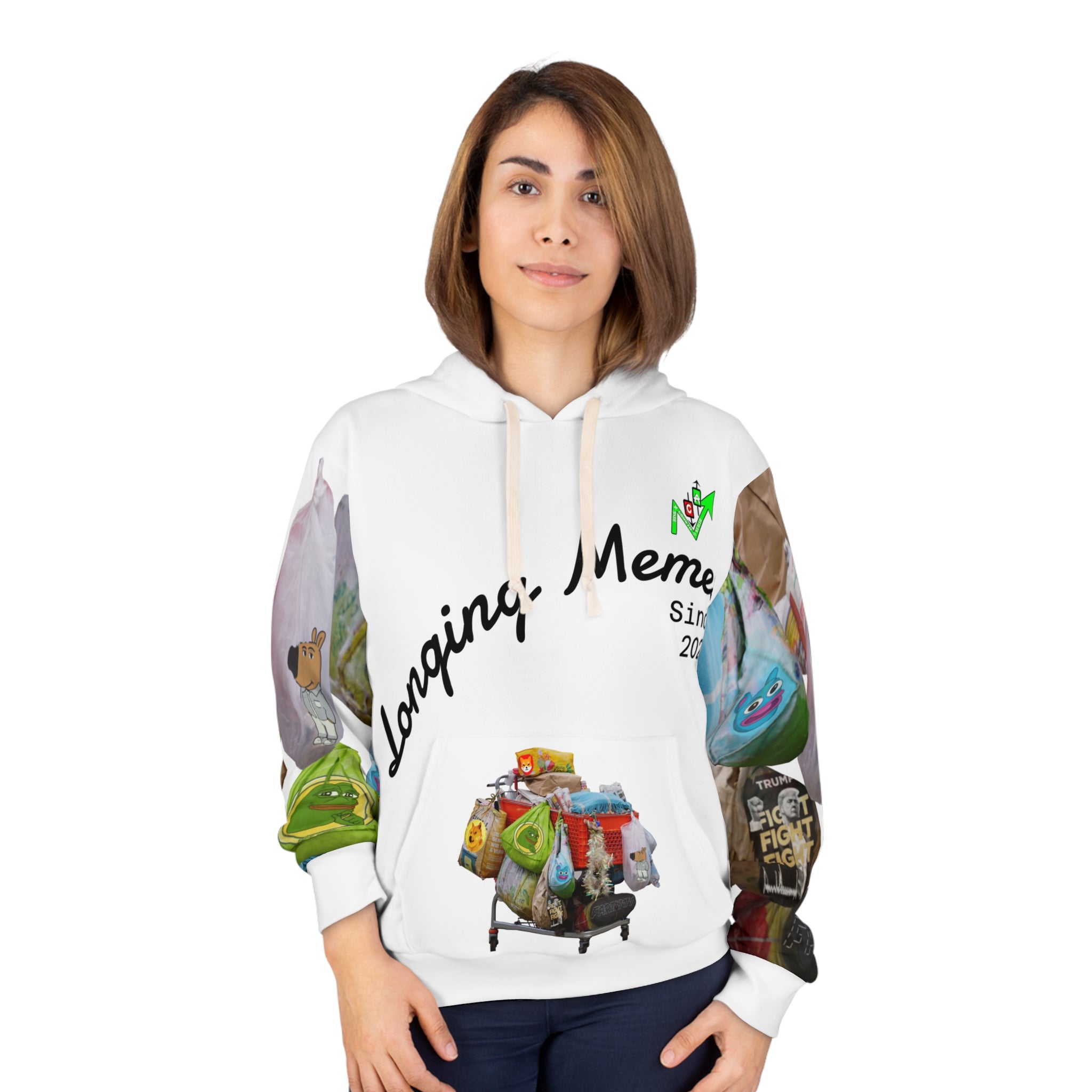Bag Holders Hoodie | 'Crypt Apparel' Meme Coin Print
