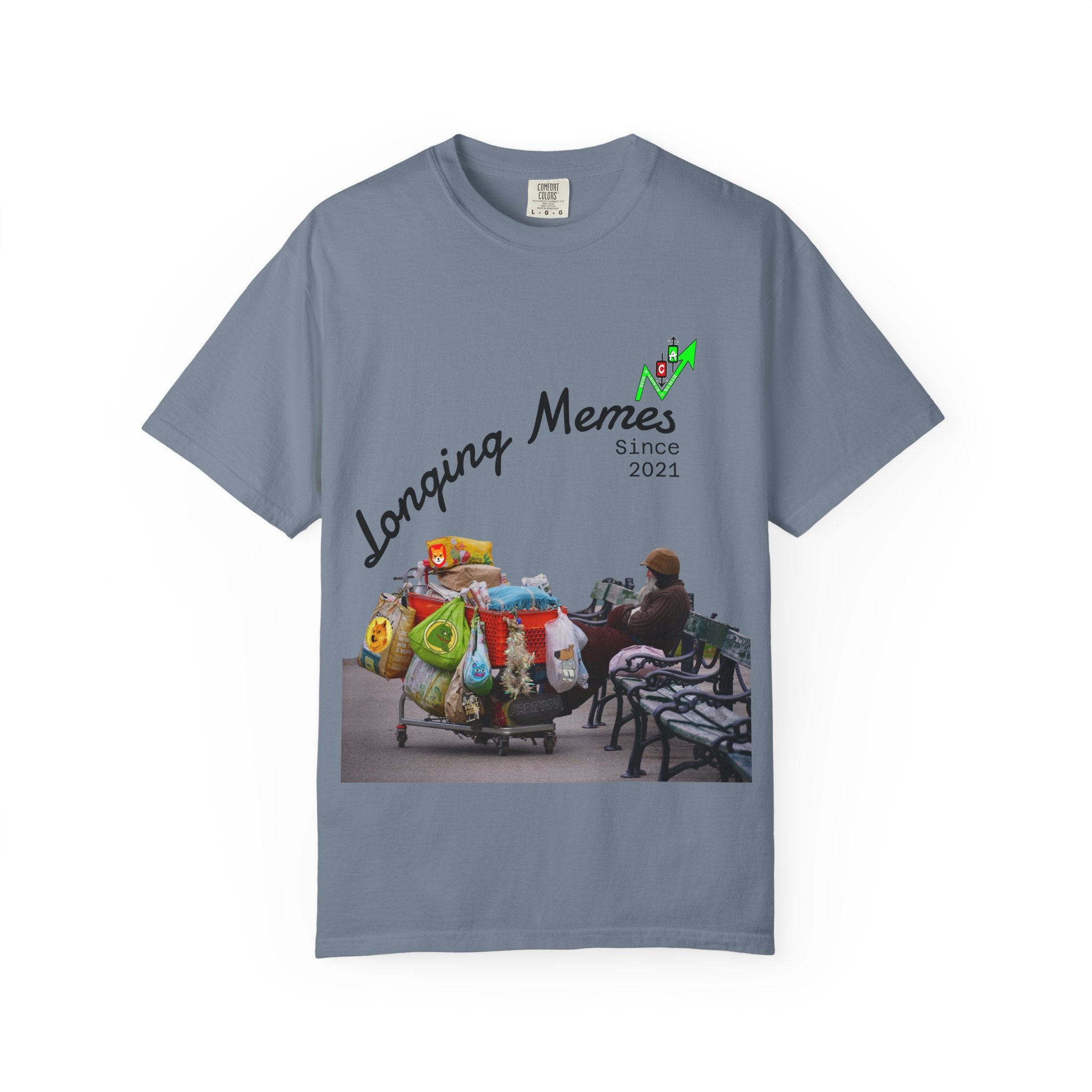 Bag Holders Crypto T-Shirt — 'Crypt Apparel' Graphic Tee