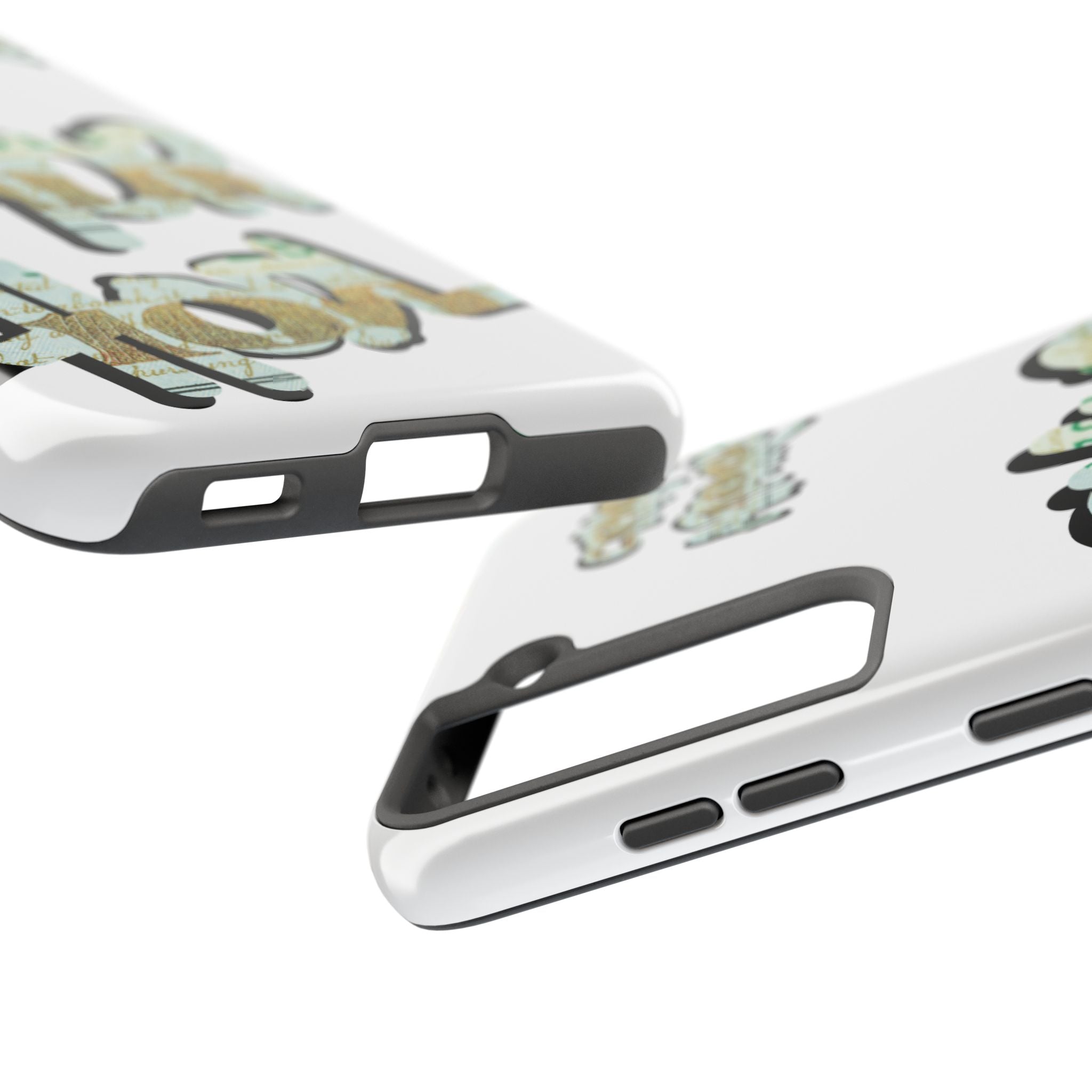 Tough Phone Case — Vintage Money Graffiti "Paper Hodl" Design