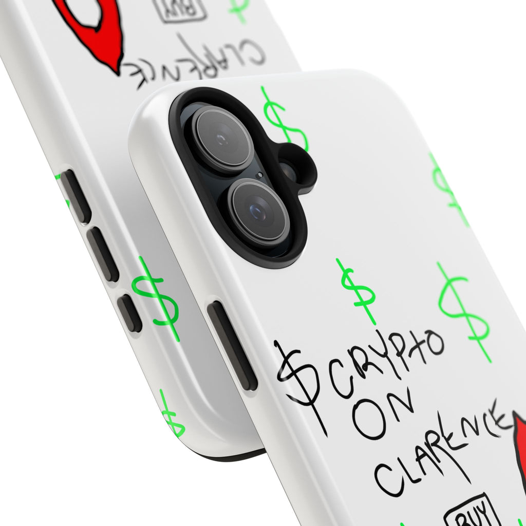 Crypto On Clarence Phone Case — Crypt Apparel Degen Design