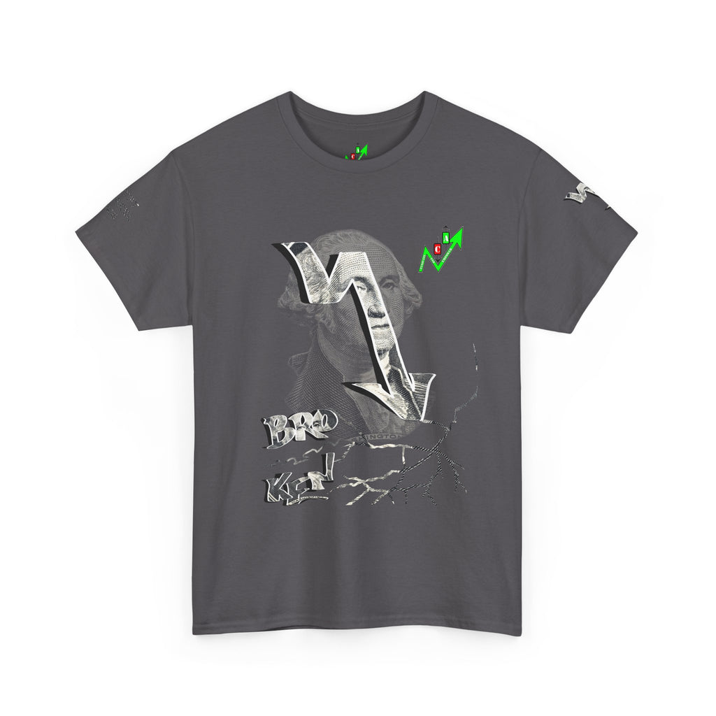 Brokenomics Crypto Graphic Tee — Straight to Zero trading tee "Crypt Apparel"