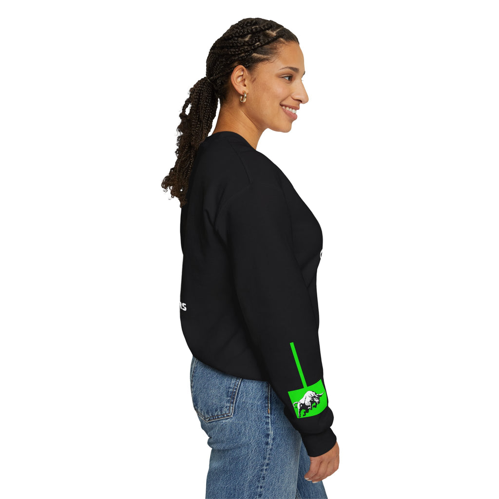 Gut Instinct Bulls Vs Bears Crewneck Sweatshirt — Crypt Apparel 'Slay The Bears' Graphic Pullover
