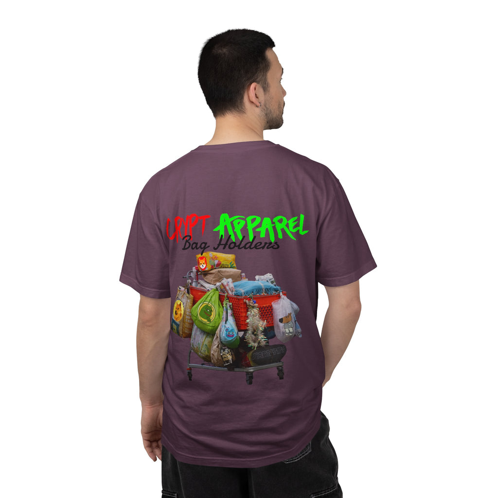 Bag Holders Crypto T-Shirt — 'Crypt Apparel' Graphic Tee