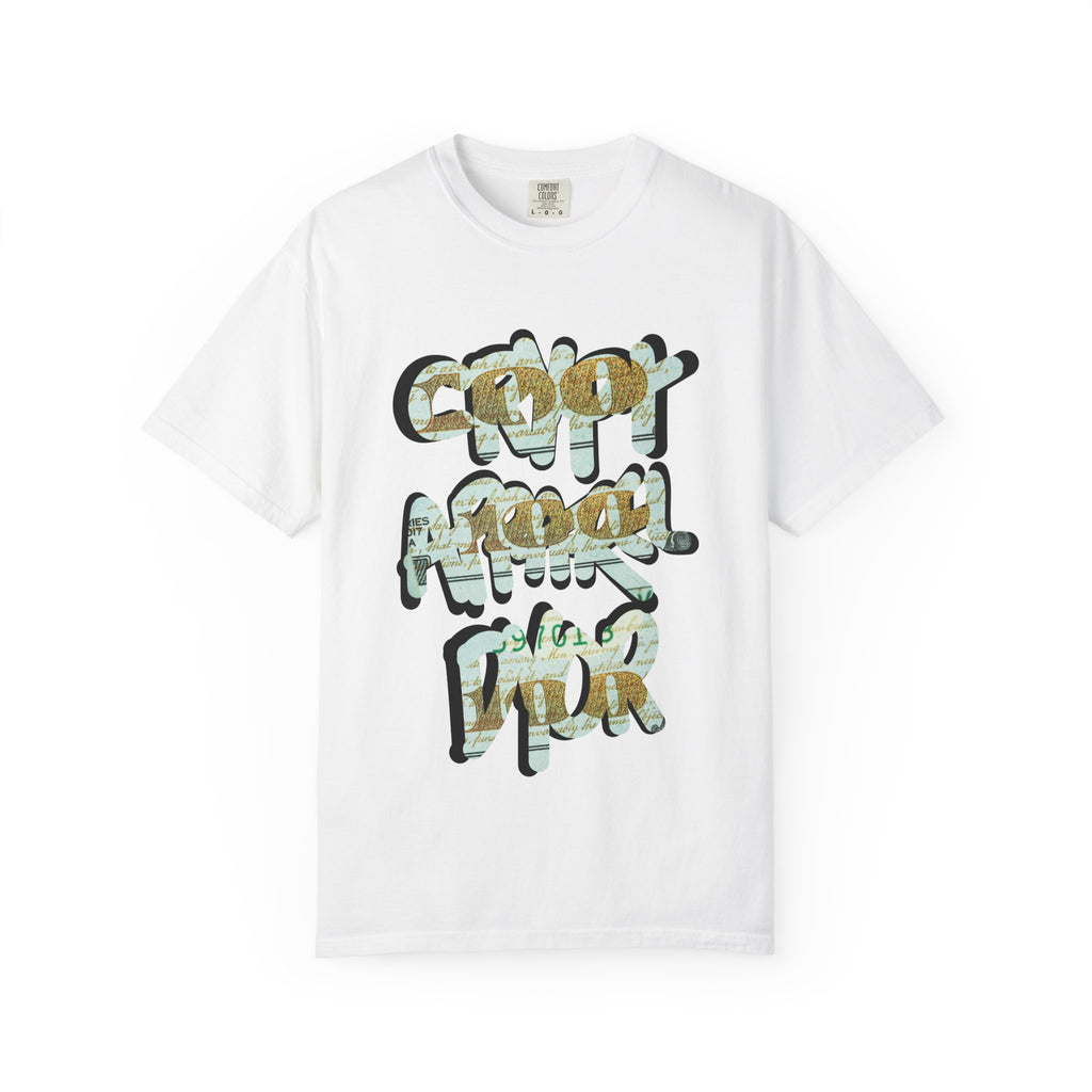 CA 100 Crypto Inspired T Shirt | Crypt Apparel Dollar Print Street Style