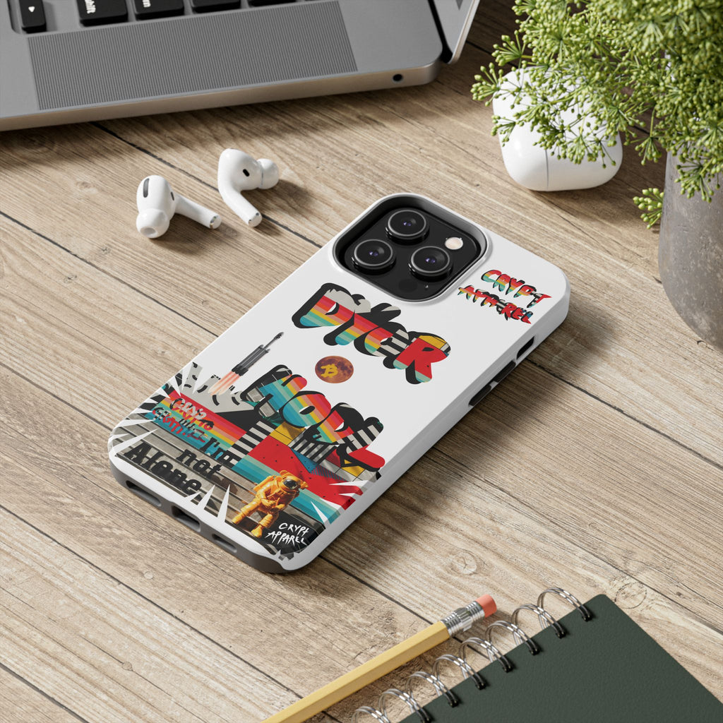 Urban Jungle Tough Phone Case — Crypt Apparel Collage Protective Cover