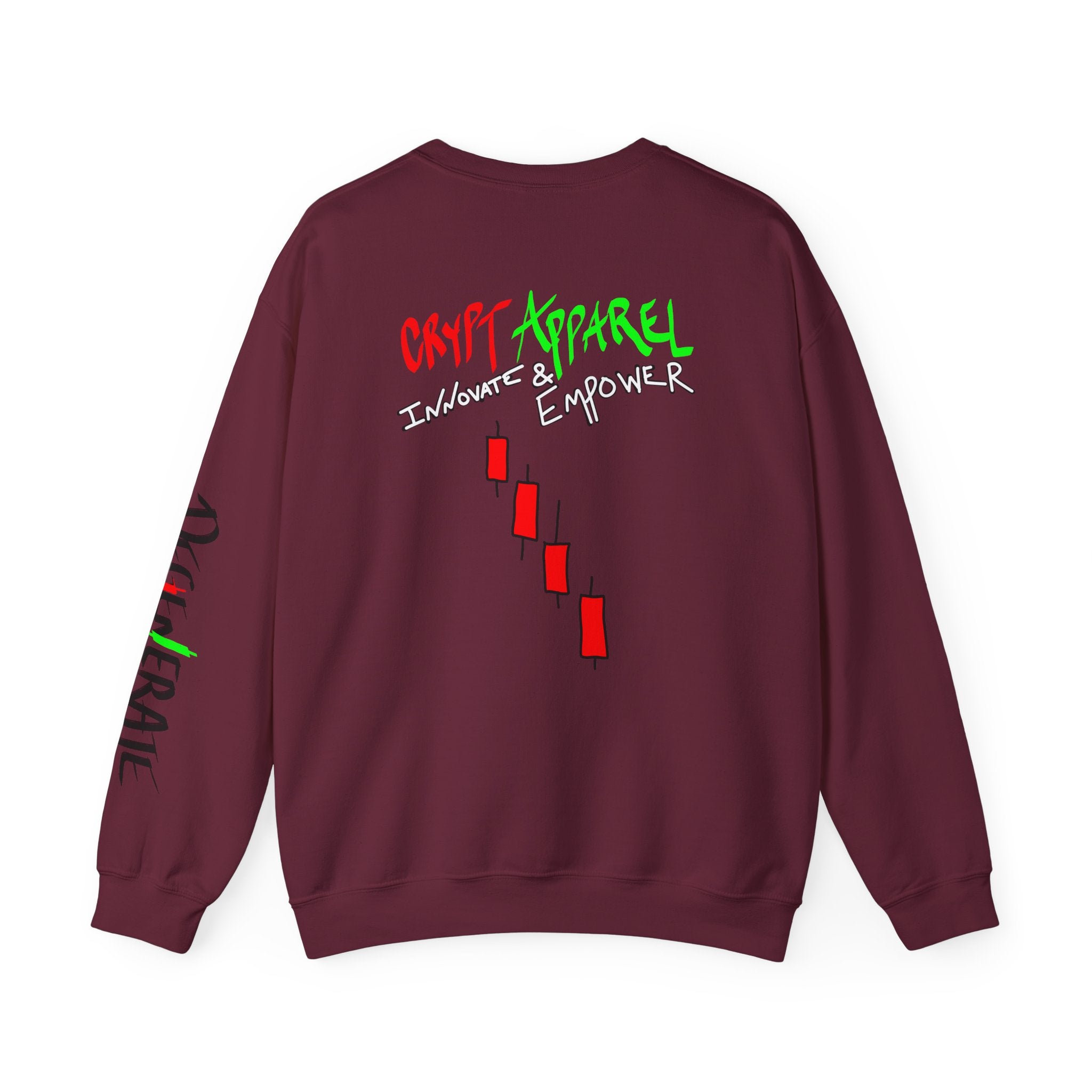 Crypto Degen Crewneck | Crypt Apparel