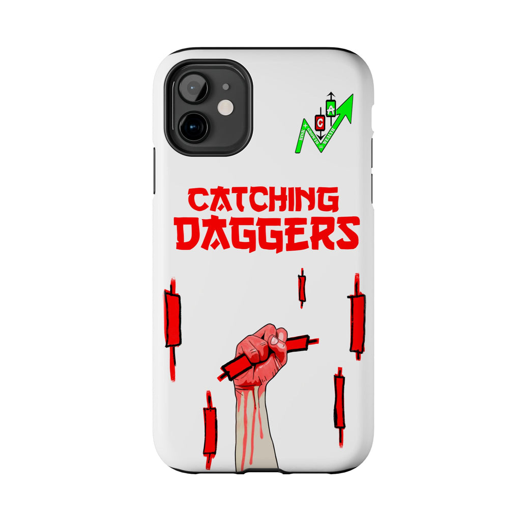 Catching Daggers Tough Phone Case — Crypt Apparel Graphic Protective Cover