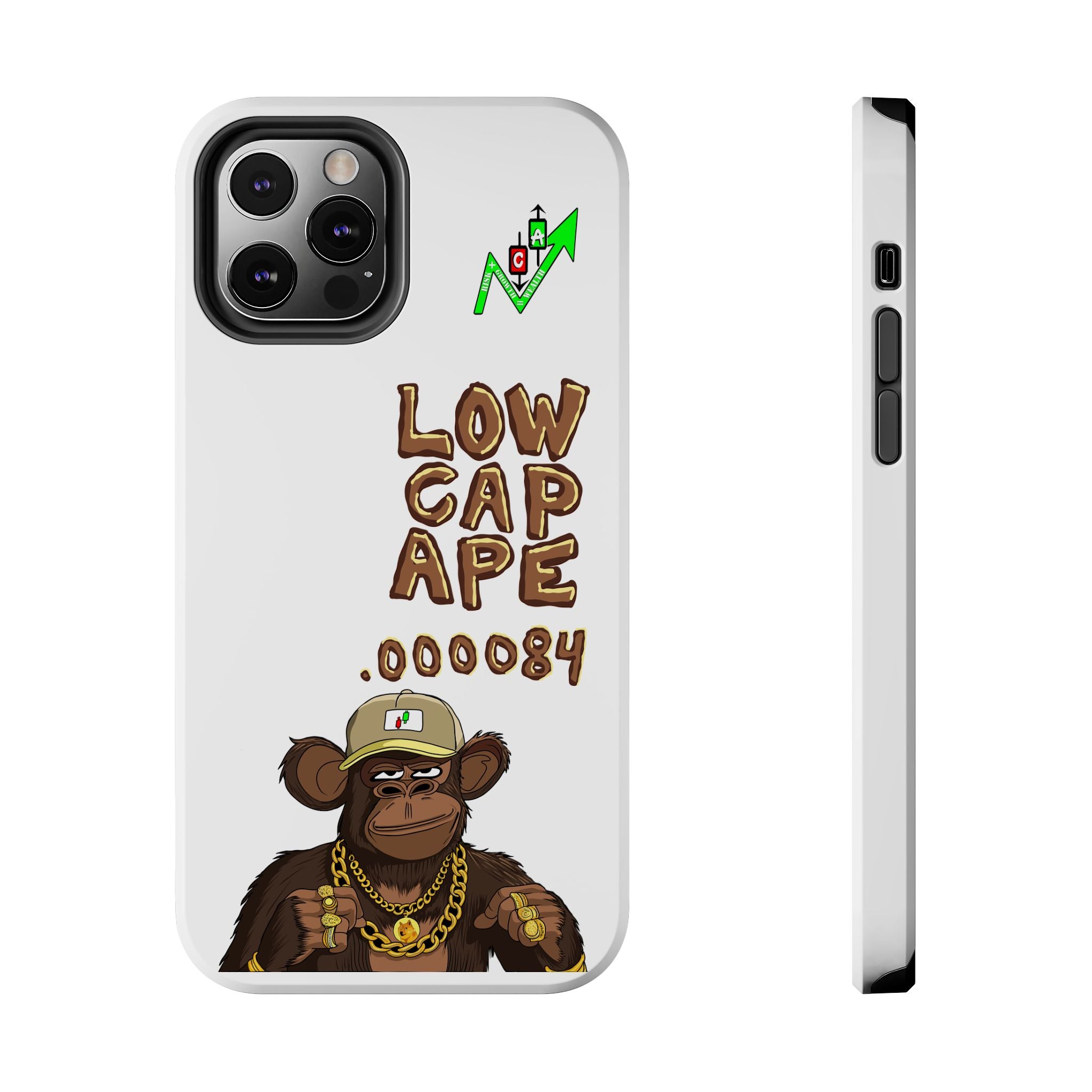 Low Cap Ape Phone Case — Crypto Ape Tough Phone Cover