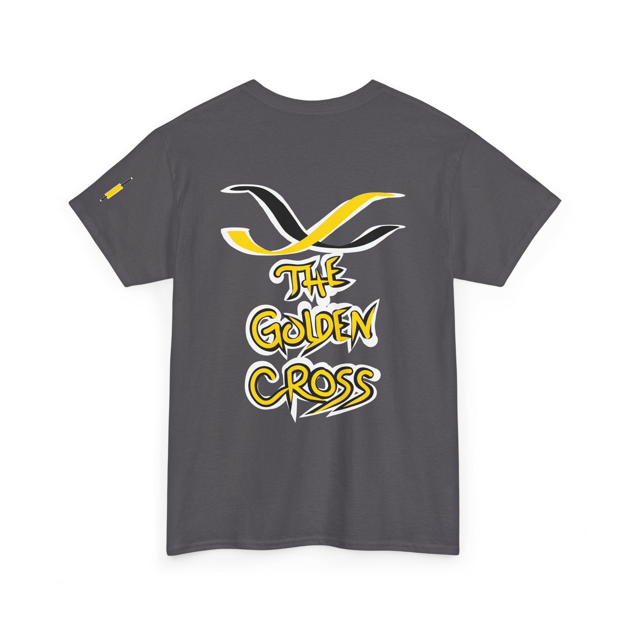 Golden Cross Bull Market Tee — "Crypt Apparel" Crypto Trading Stock Trading T-Shirt