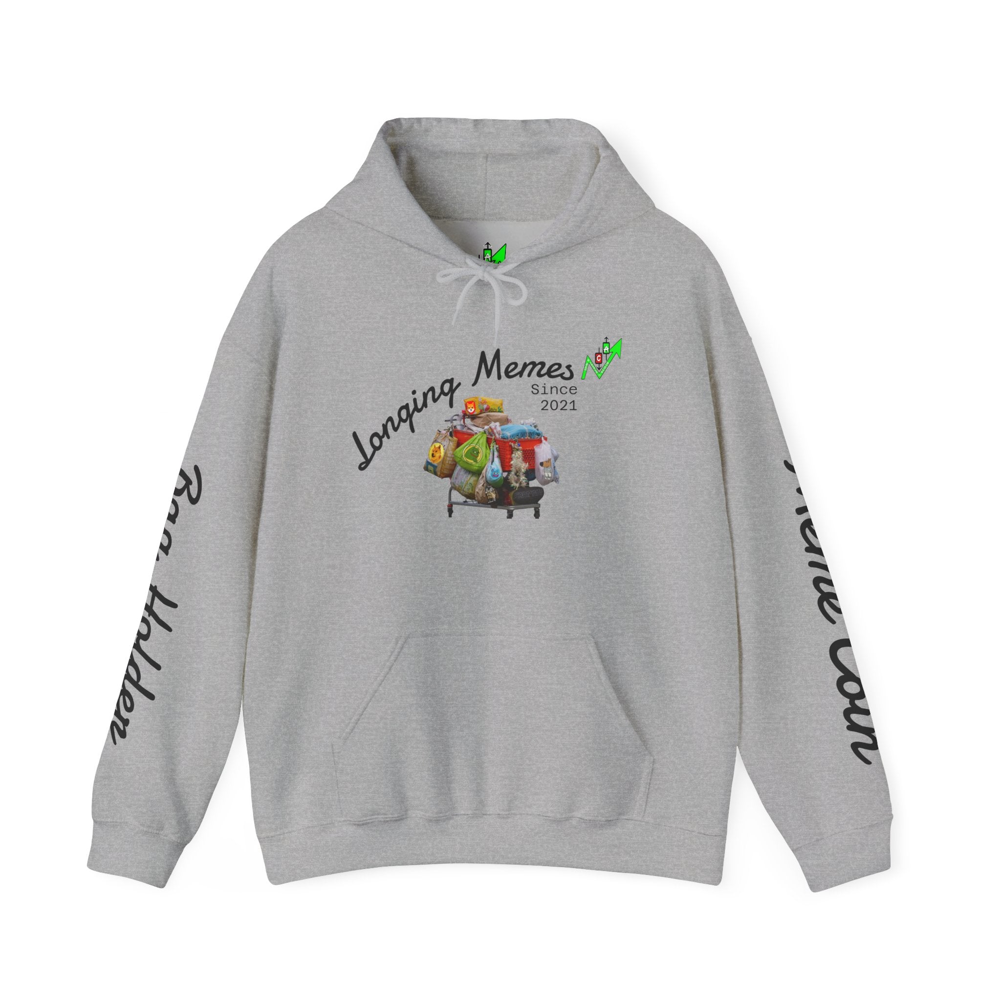 Bag Holders Meme Coin Crypto Hoodie — 'Crypt Apparel' Meme Coin Art