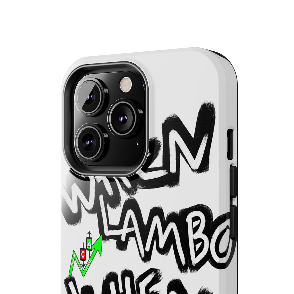 When Lambo Art Phone Case — Crypto Meme Tough Phone Case