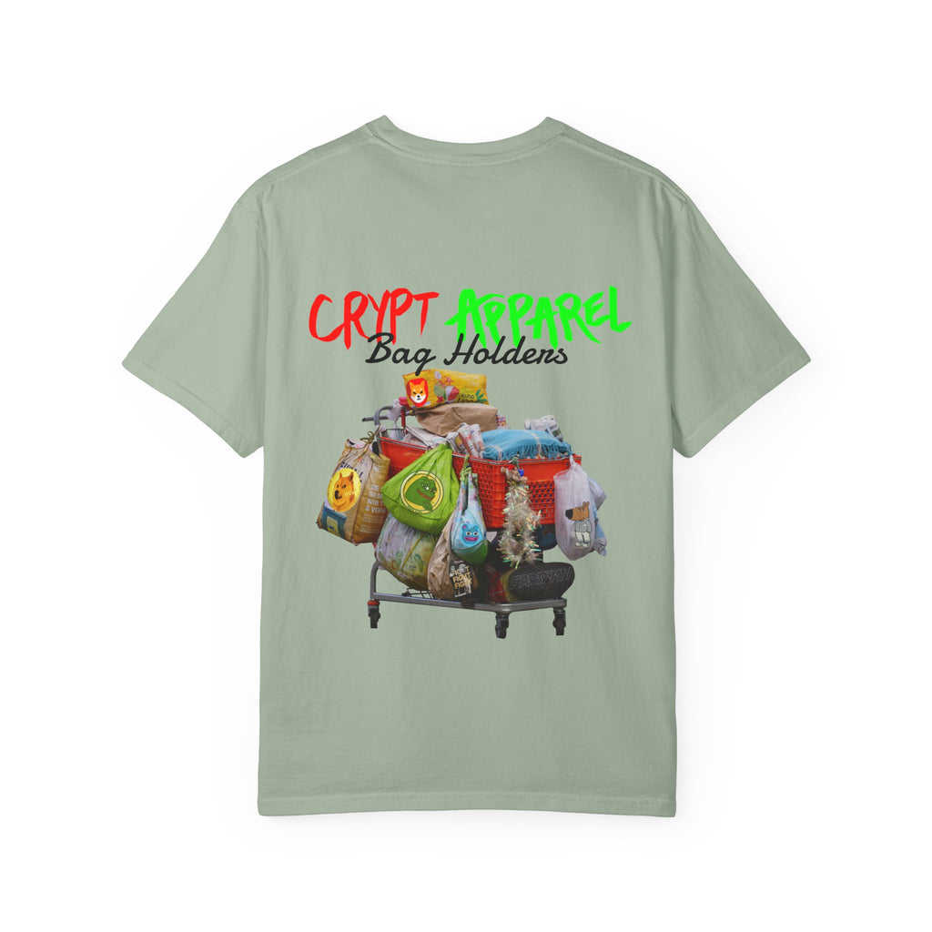 Bag Holders Crypto T-Shirt — 'Crypt Apparel' Graphic Tee