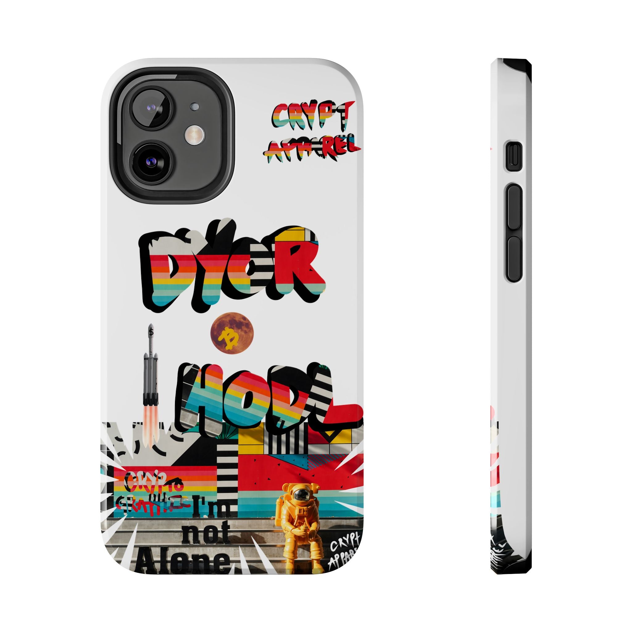 Urban Jungle Tough Phone Case — Crypt Apparel Collage Protective Cover