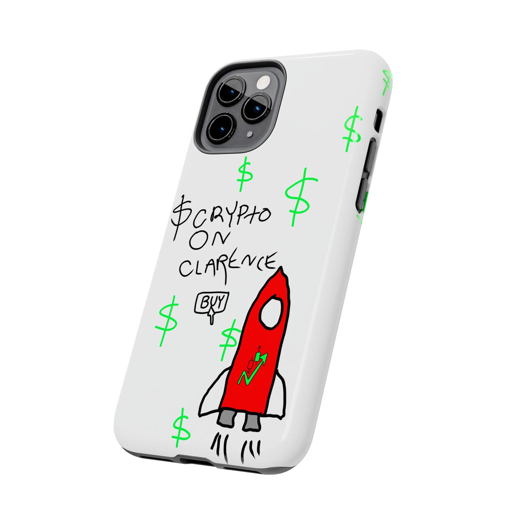 Crypto On Clarence Phone Case — Crypt Apparel Degen Design
