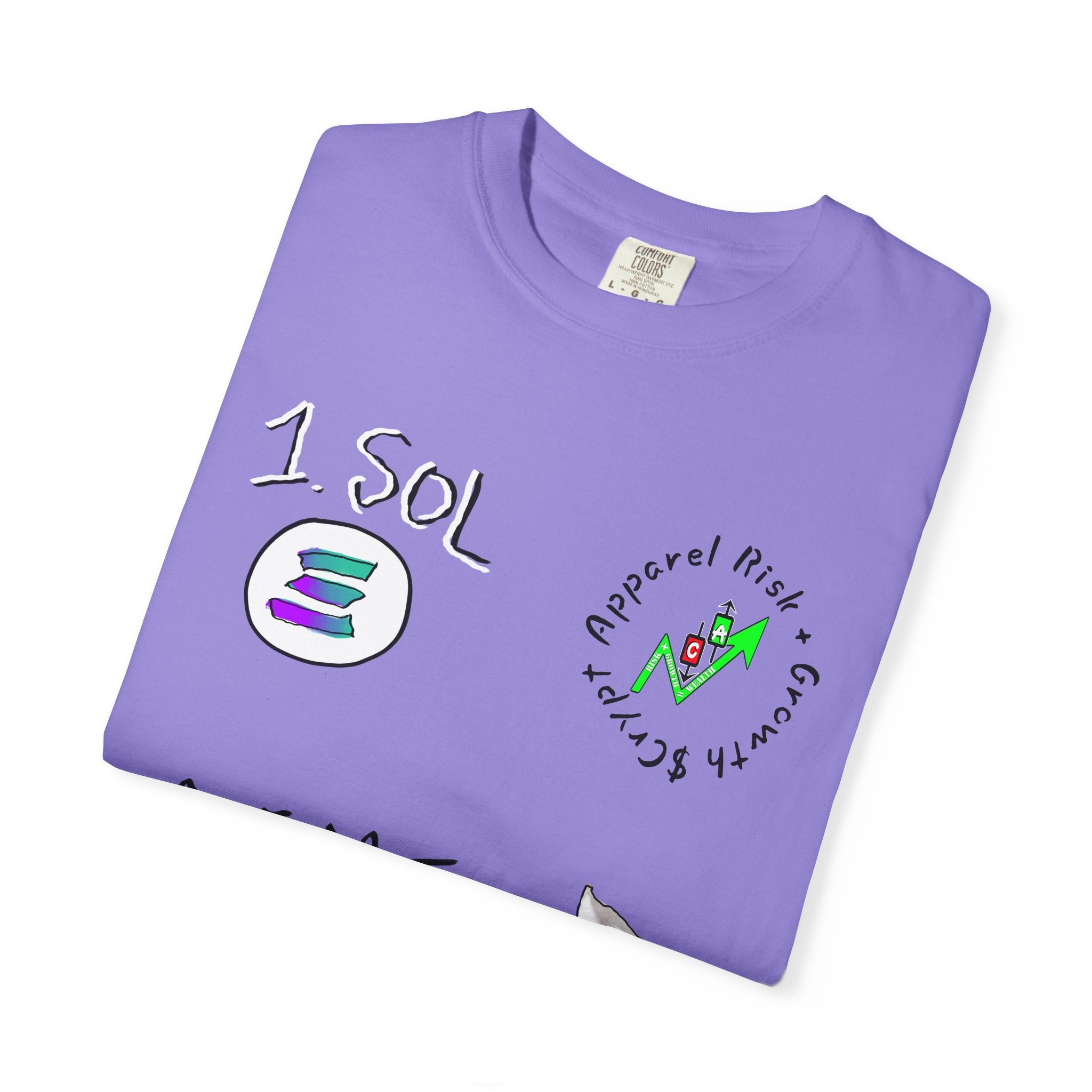 Crypto Meme T-Shirt — 'Meme Coin' Hand-Drawn Crypto Art Tee