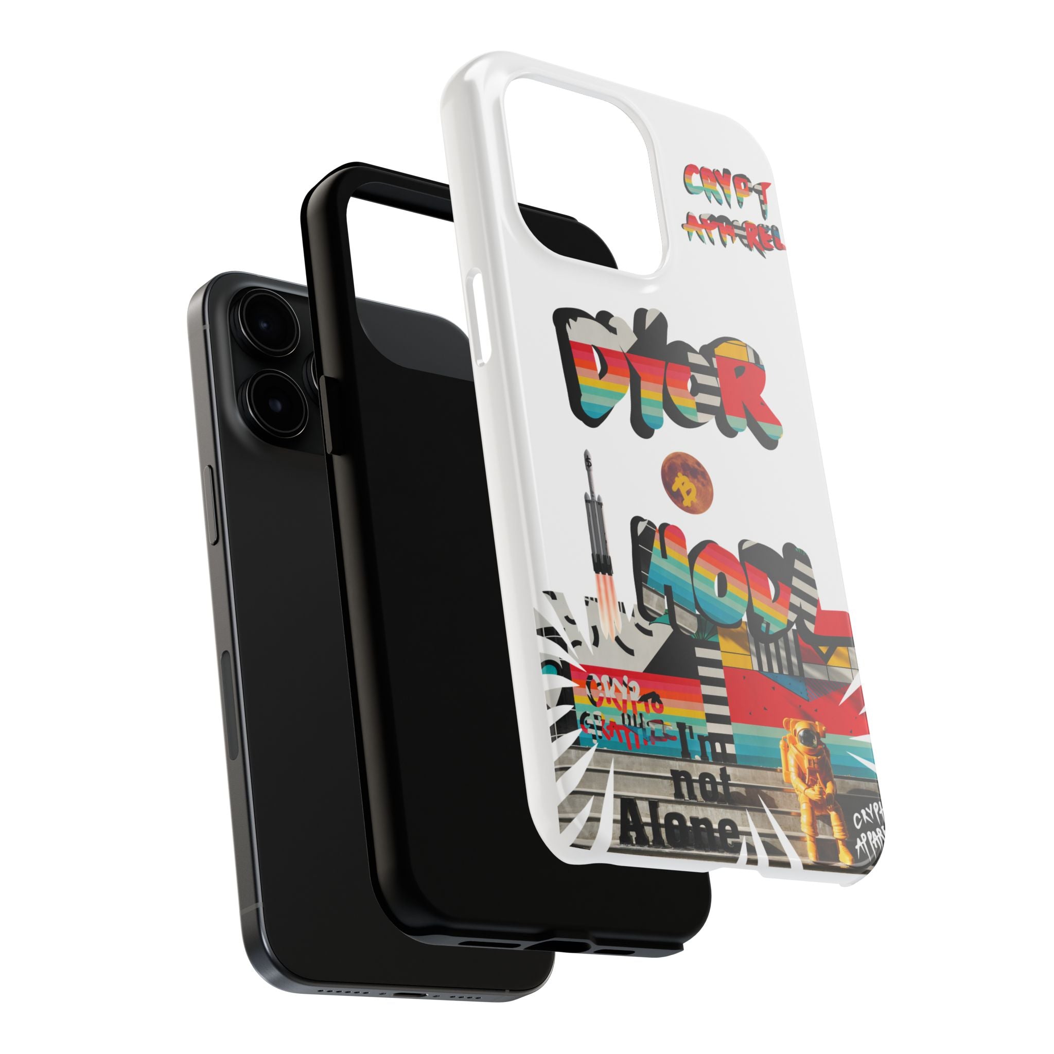 Urban Jungle Tough Phone Case — Crypt Apparel Collage Protective Cover