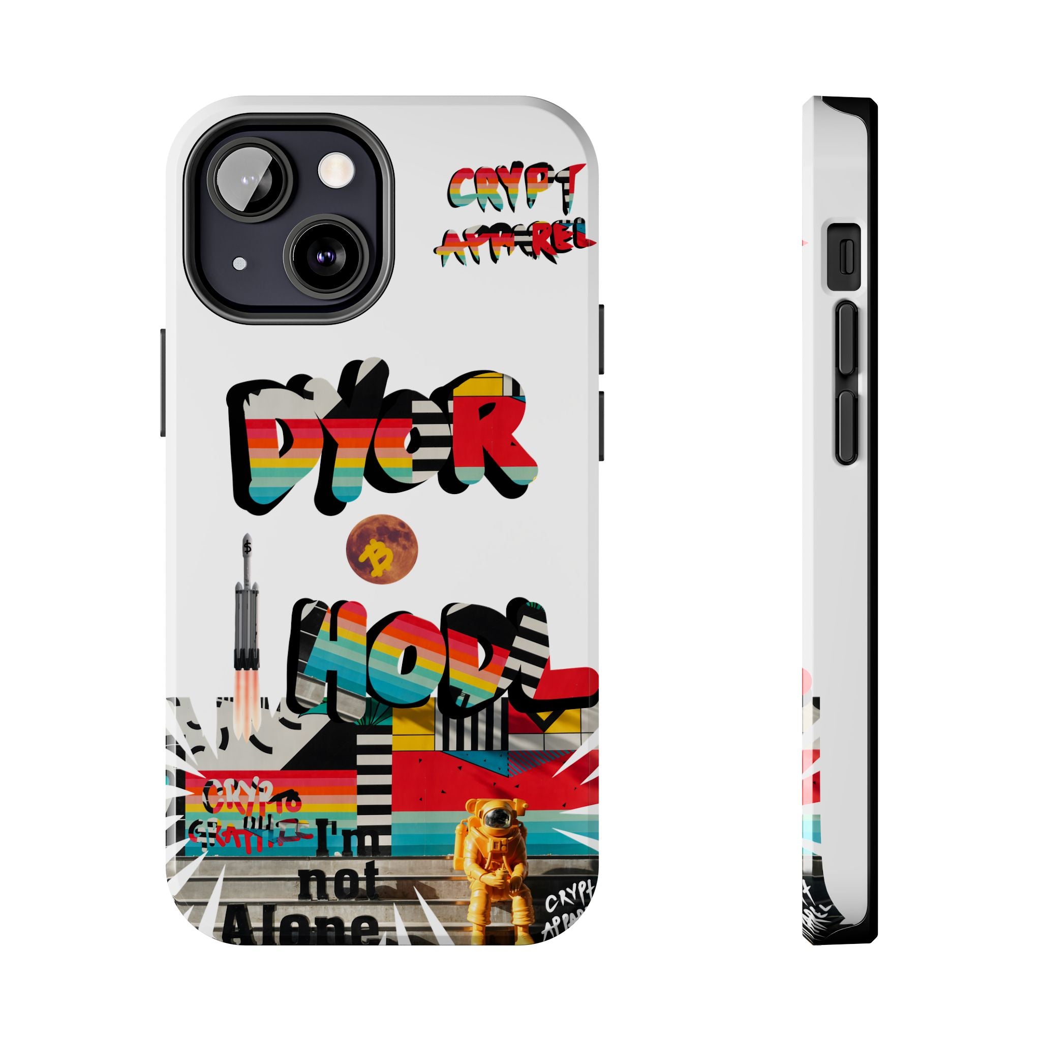 Urban Jungle Tough Phone Case — Crypt Apparel Collage Protective Cover