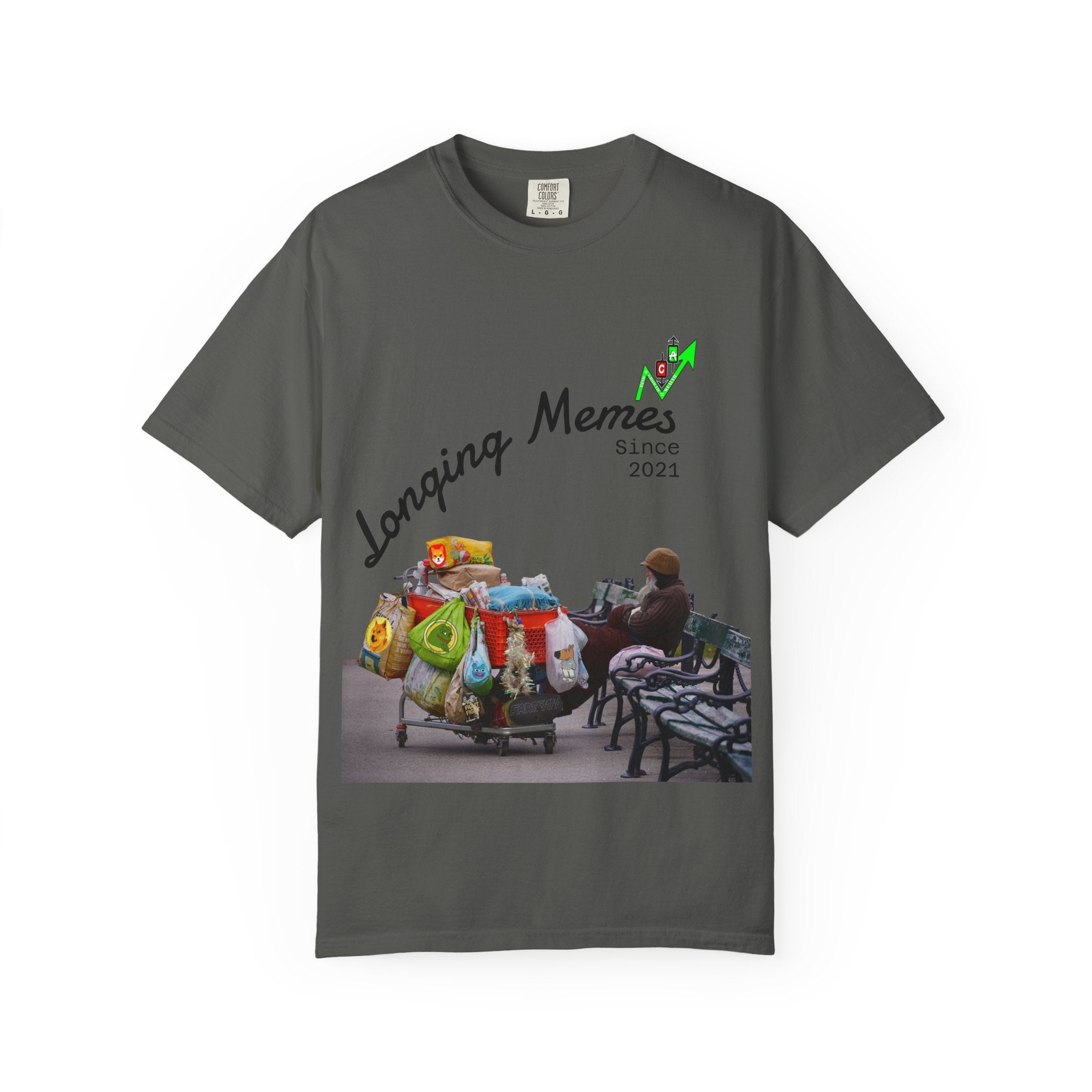 Bag Holders Crypto T-Shirt — 'Crypt Apparel' Graphic Tee