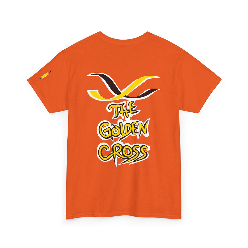 Golden Cross Bull Market Tee — "Crypt Apparel" Crypto Trading Stock Trading T-Shirt