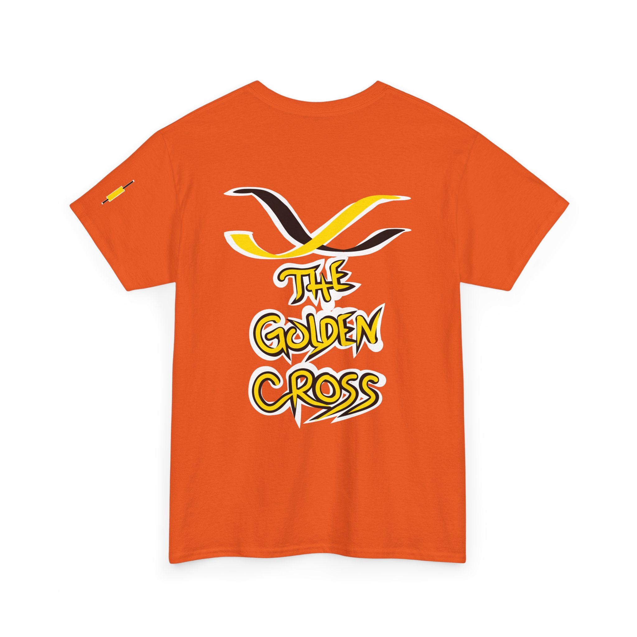 Golden Cross Bull Market Tee — "Crypt Apparel" Crypto Trading Stock Trading T-Shirt