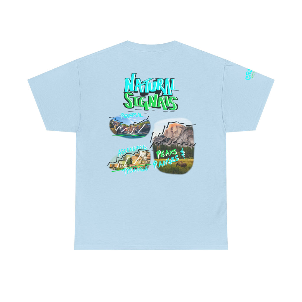 Natural Signals Graphic Tee — "Crypt Apparel" & "Nature Signals" Streetwear T‑Shirt
