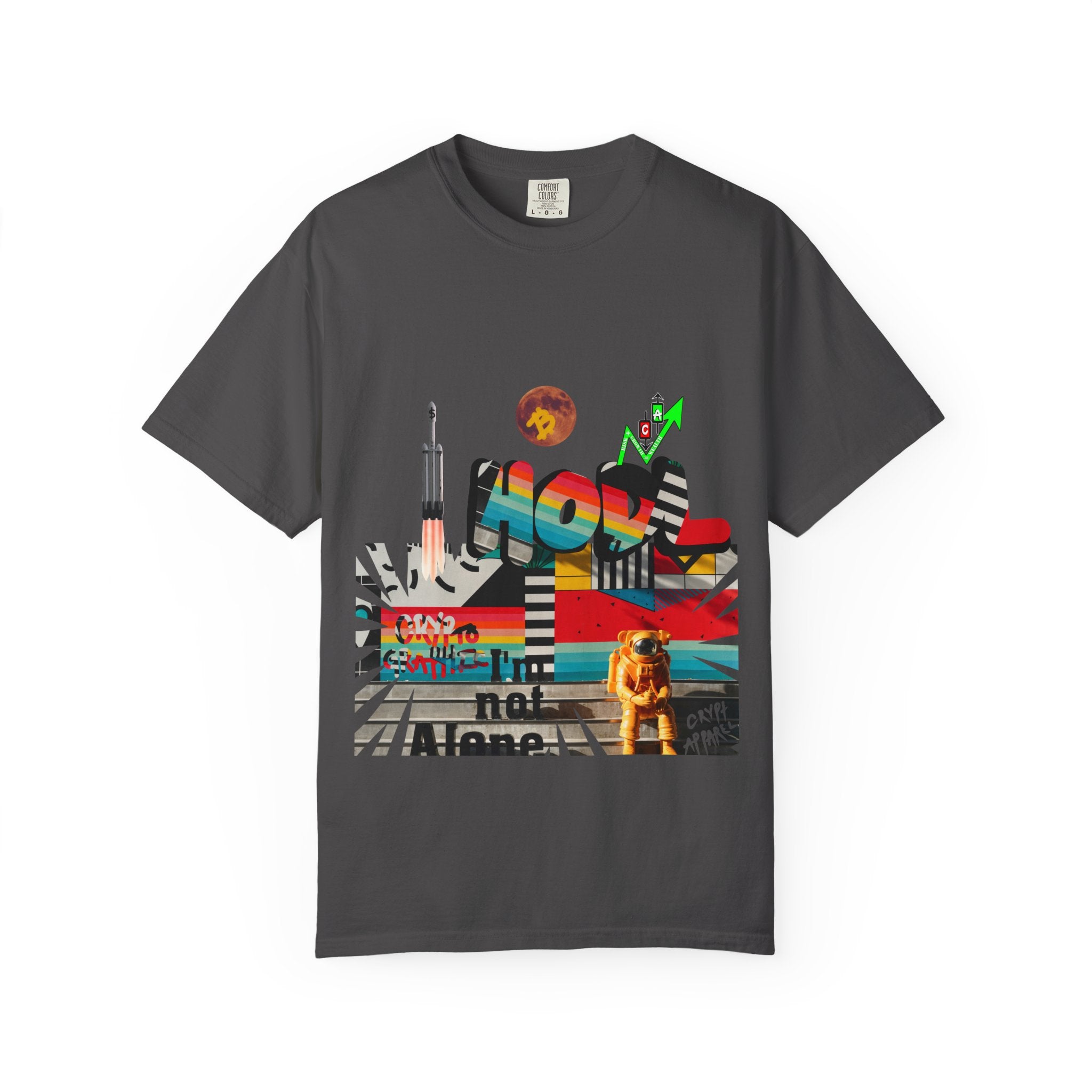 Urban Jungle Crypto Collage T-Shirt | Crypt Apparel Graphic Streetwear