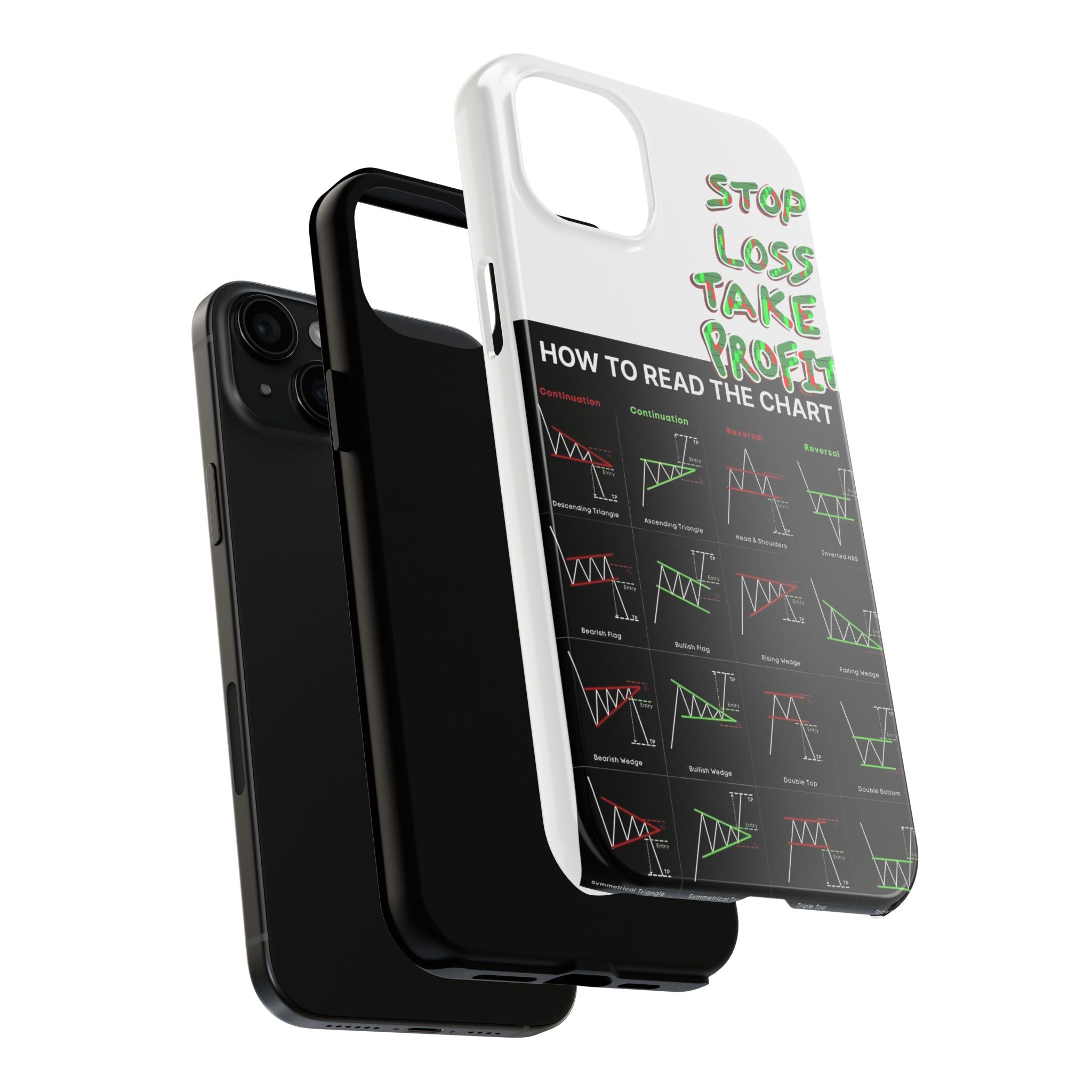 Charted Tough Phone Case — “Crypt Apparel” Trading Chart Guide