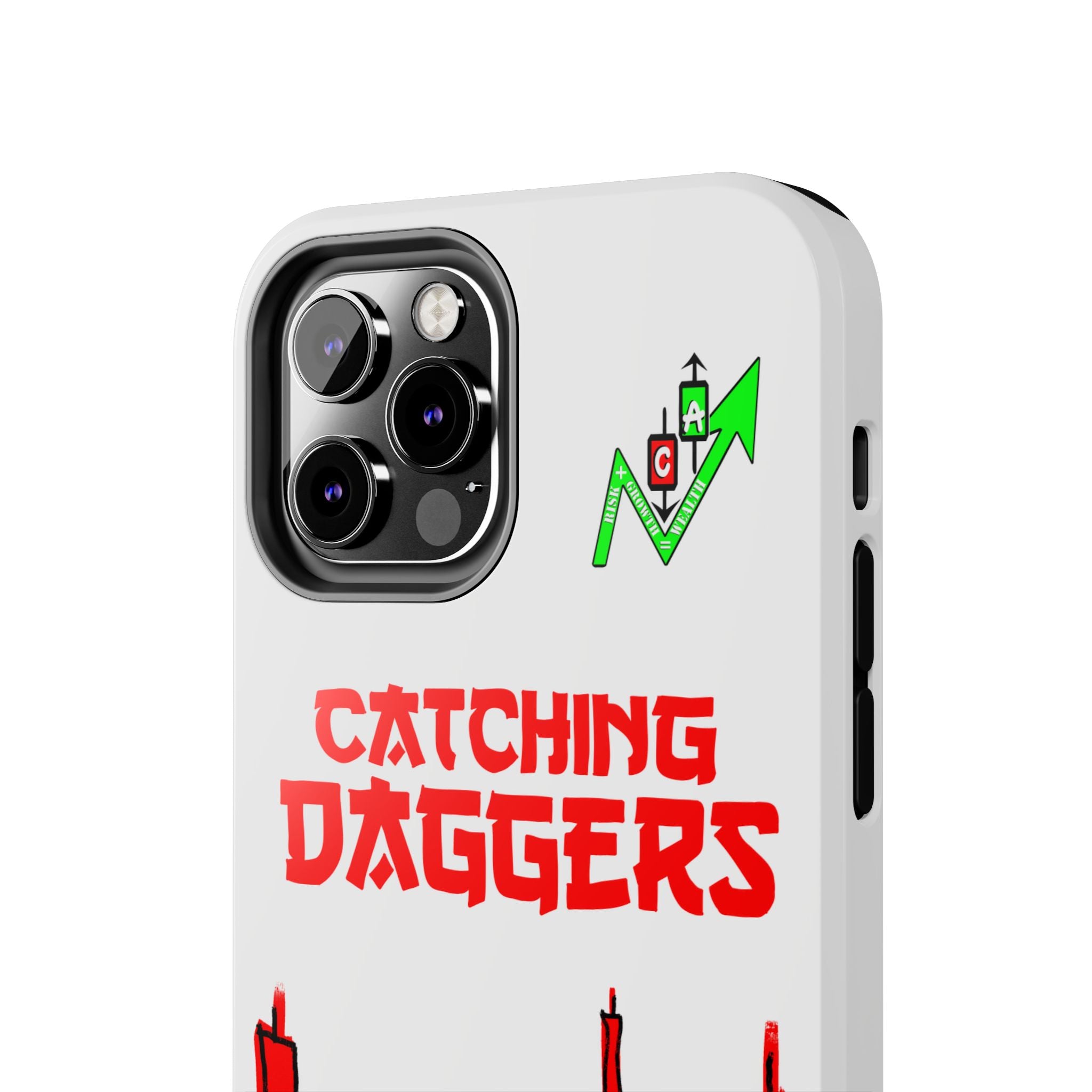 Catching Daggers Tough Phone Case — Crypt Apparel Graphic Protective Cover