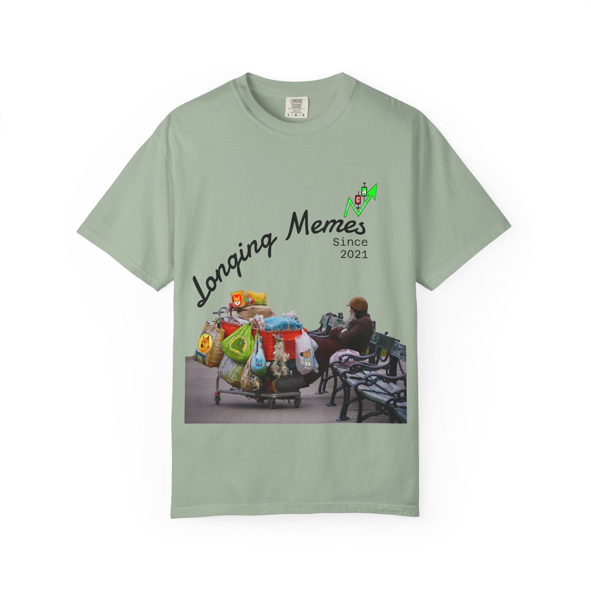 Bag Holders Crypto T-Shirt — 'Crypt Apparel' Graphic Tee