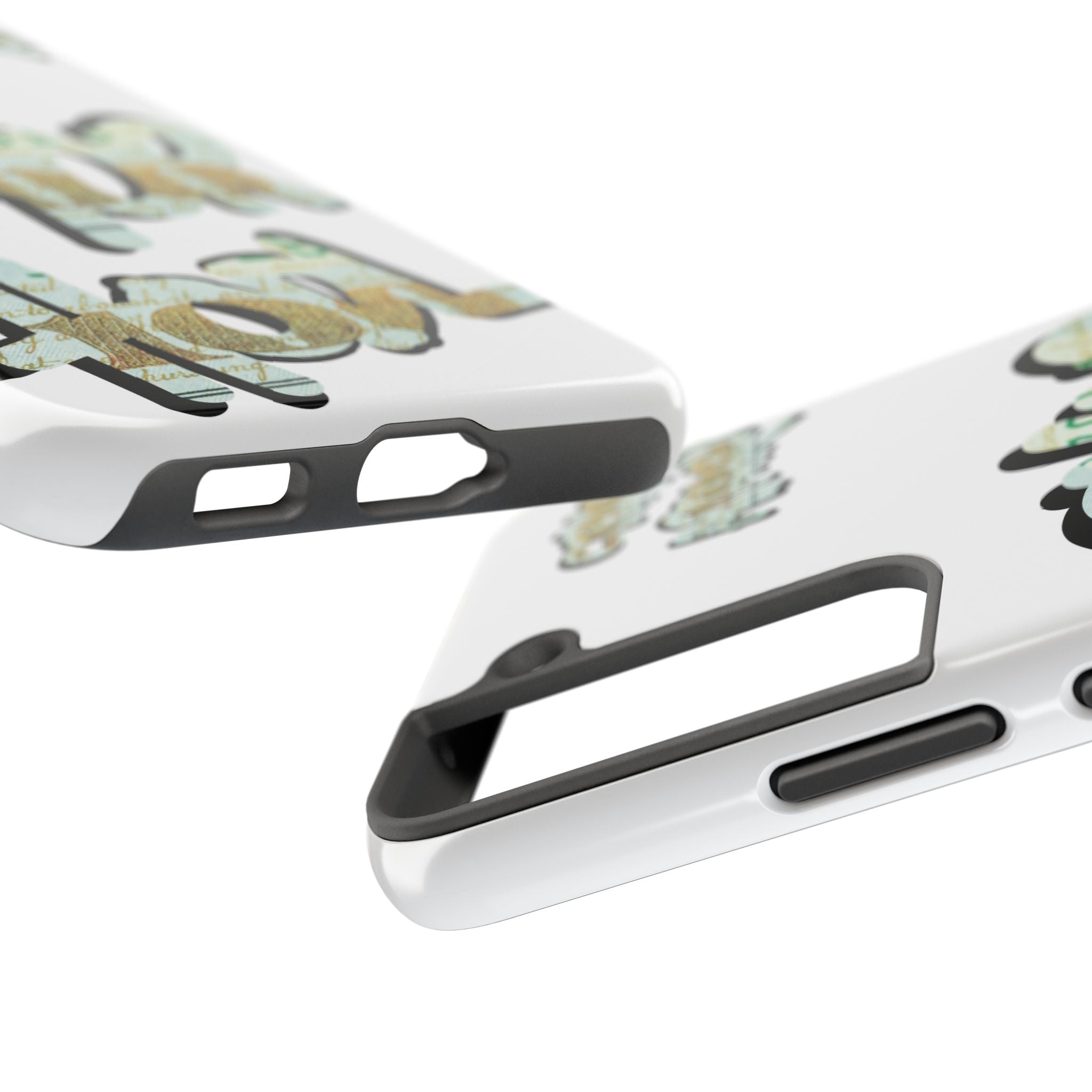 Tough Phone Case — Vintage Money Graffiti "Paper Hodl" Design