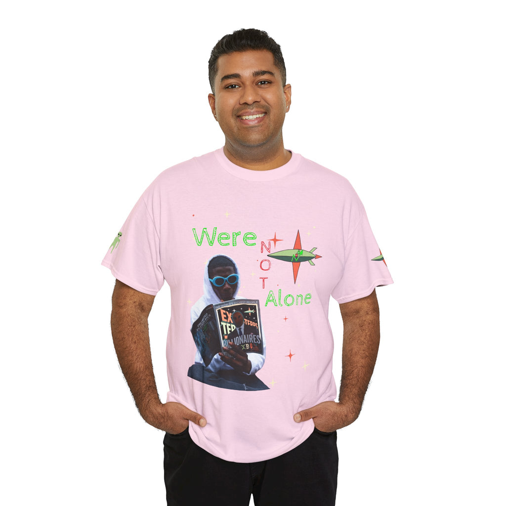 Extra Terrestrial Traders Crypto Graphic Tee — Retro Alien Poster Shirt