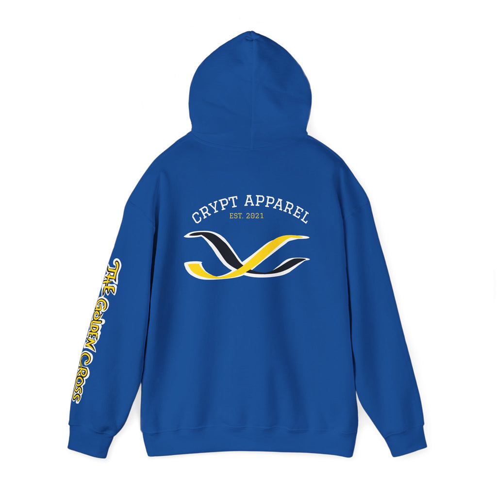 Golden Cross Bull Market Hoodie — Crypto Apparel 'The Golden Cross' Streetwear Hoodie