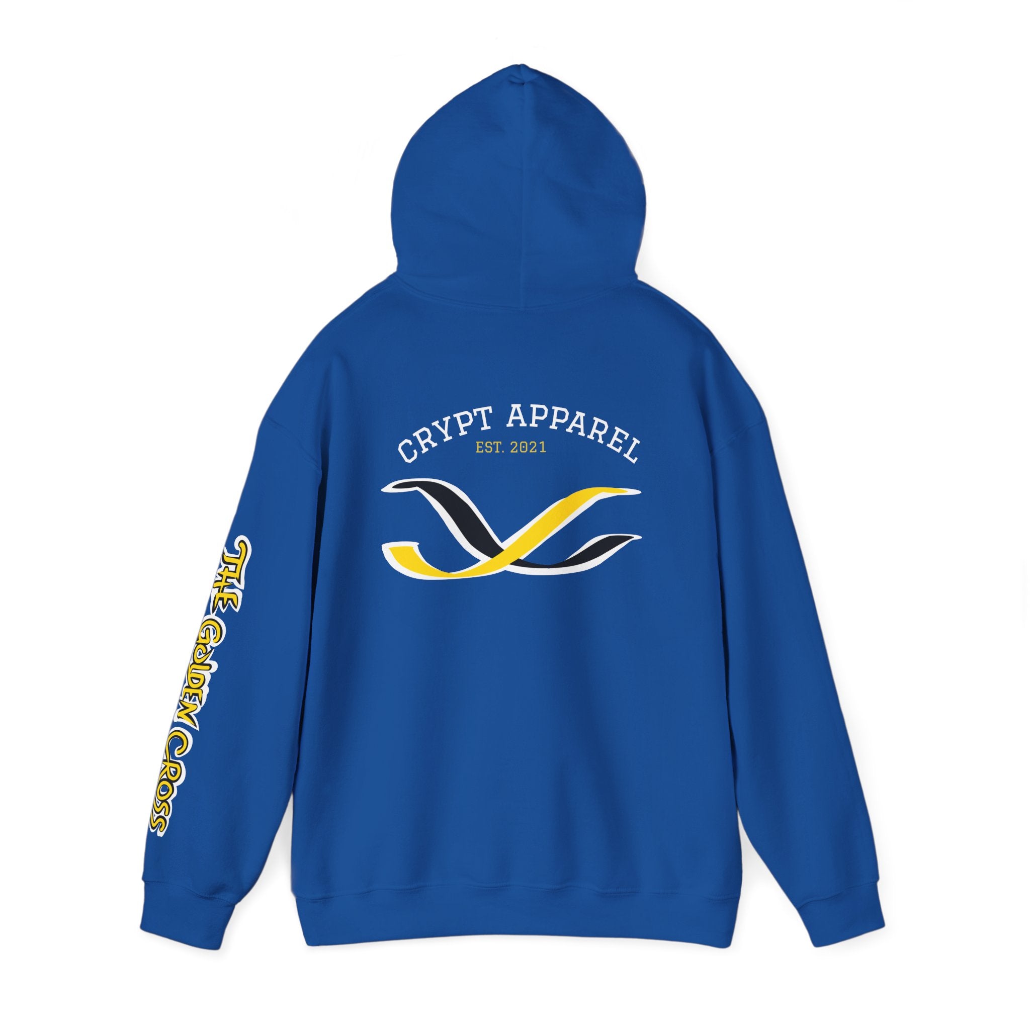 Golden Cross Bull Market Hoodie — Crypto Apparel 'The Golden Cross' Streetwear Hoodie