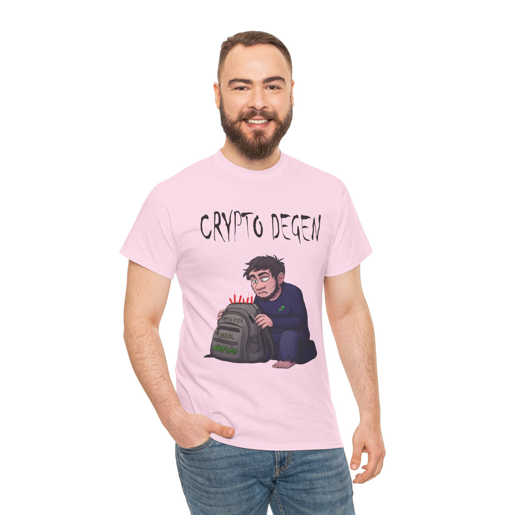 Crypto Degen T-Shirt — Crypt Apparel Graphic Tee