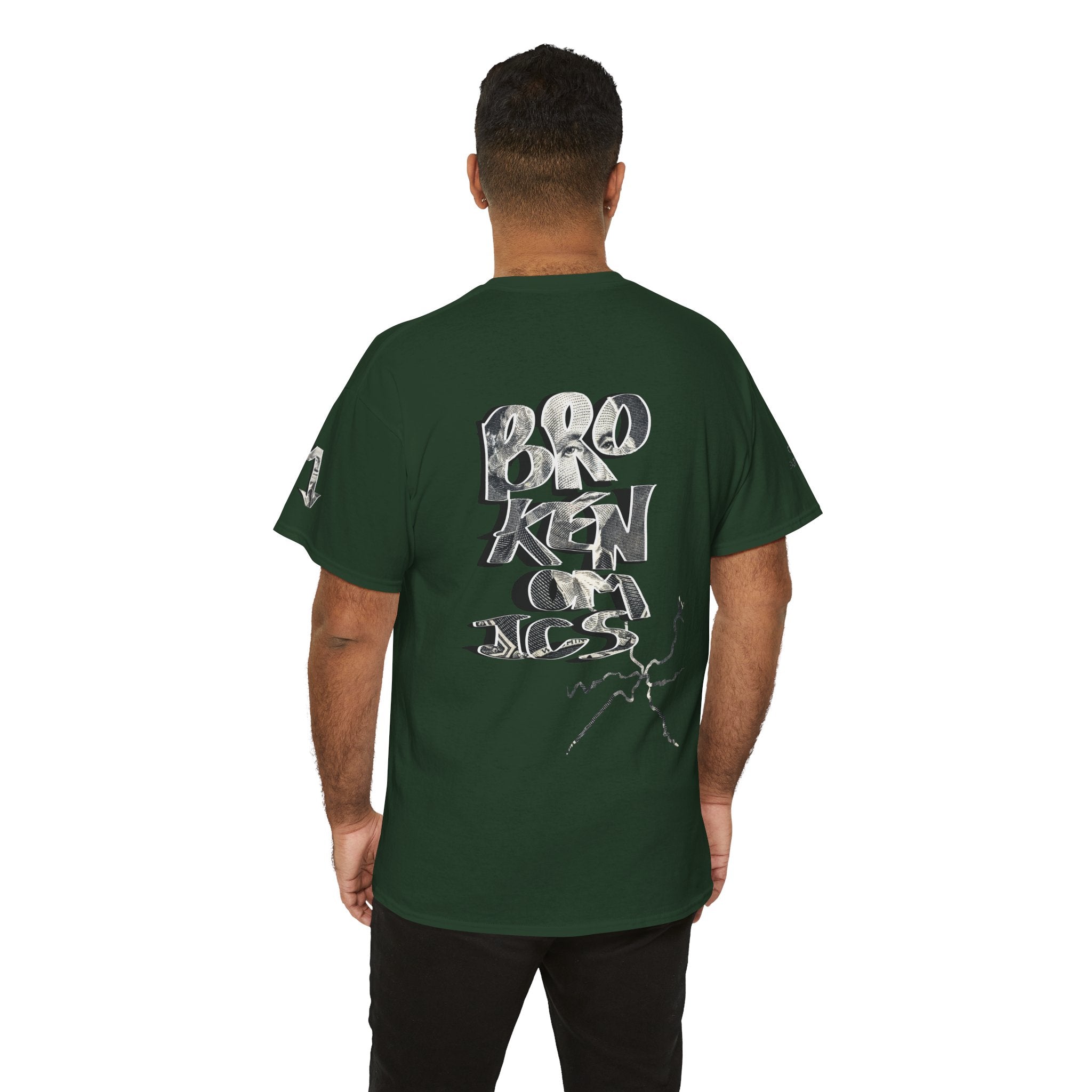 Brokenomics Crypto Graphic Tee — Straight to Zero trading tee "Crypt Apparel"