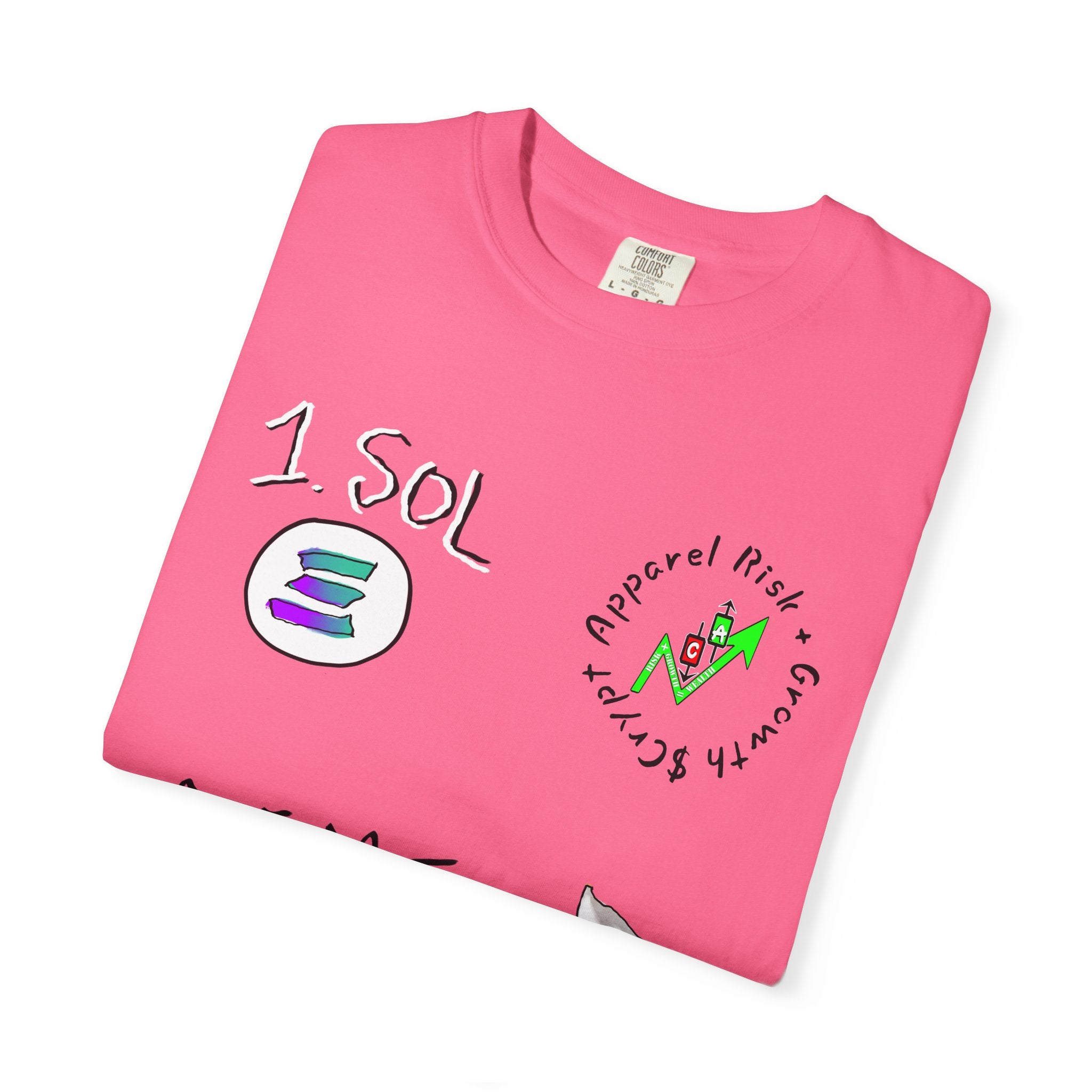 Crypto Meme T-Shirt — 'Meme Coin' Hand-Drawn Crypto Art Tee