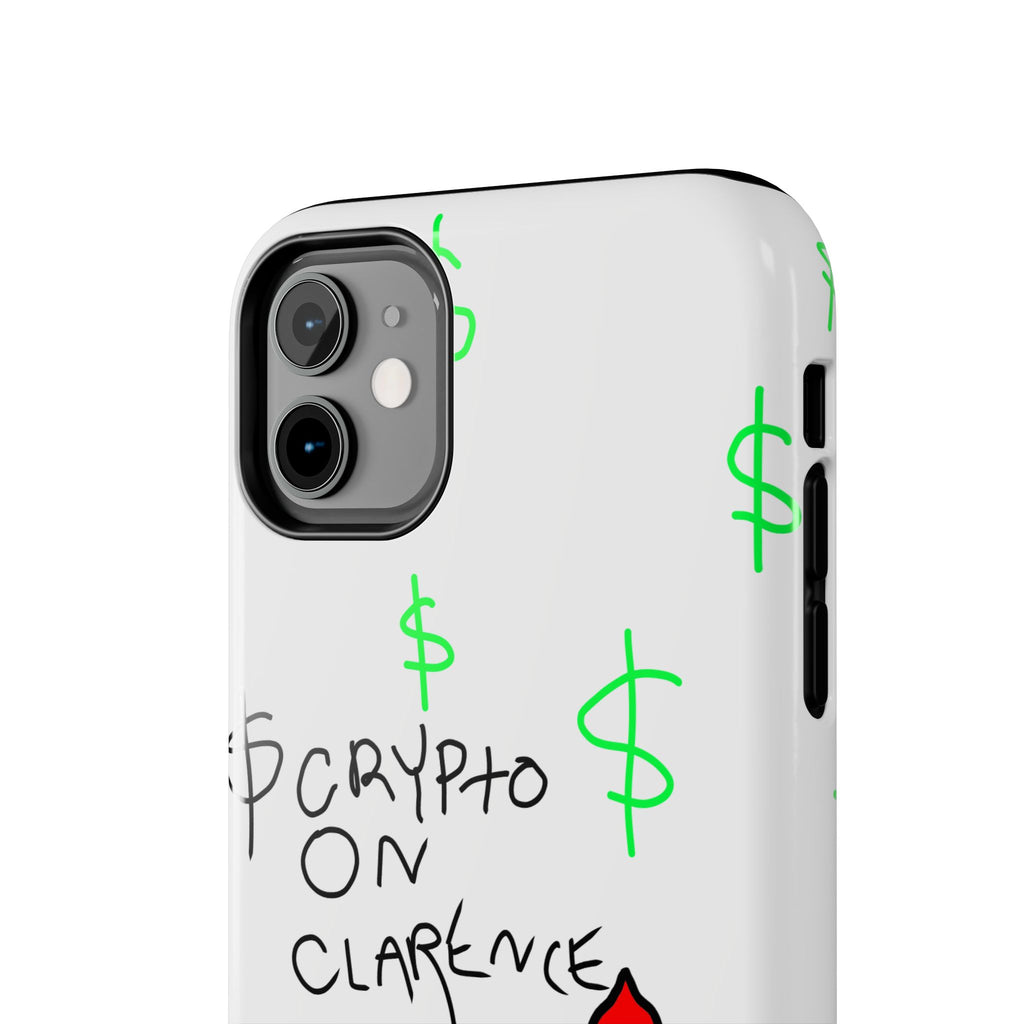 Crypto On Clarence Phone Case — Crypt Apparel Degen Design