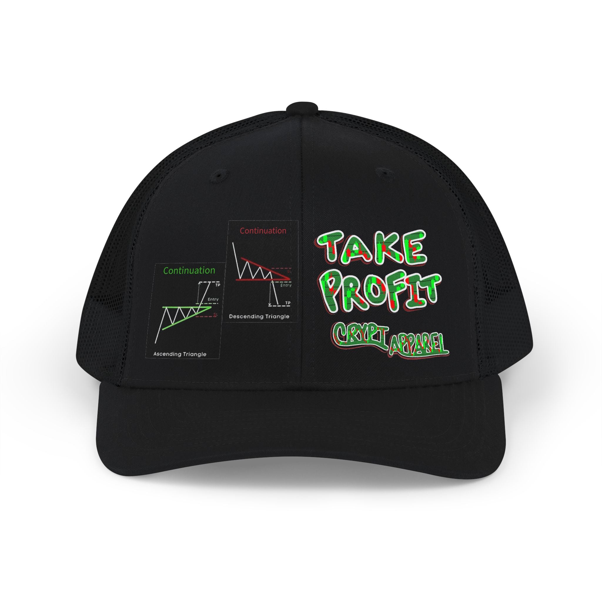 Charted Crypto Traders Signals | Crypt Apparel Stop Loss Take Profit Trucker Cap