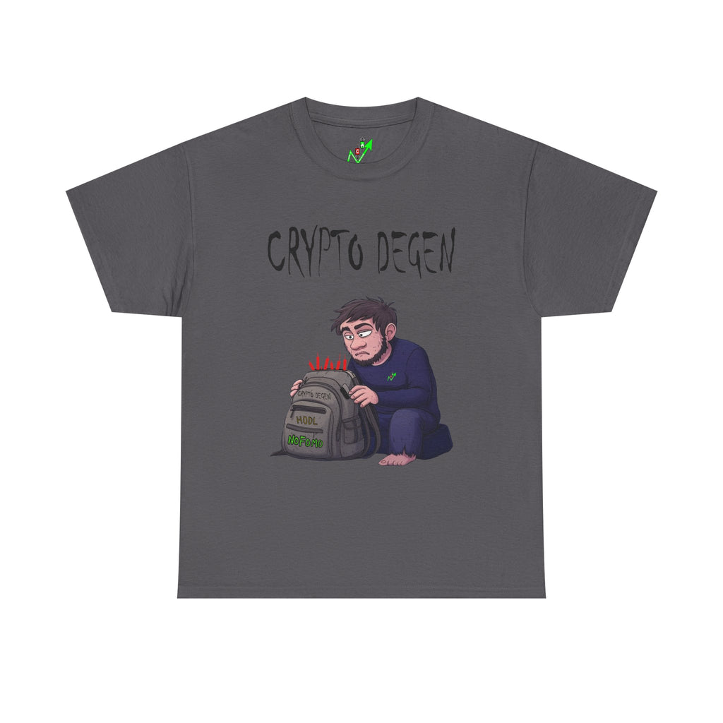 Crypto Degen T-Shirt — Crypt Apparel Graphic Tee