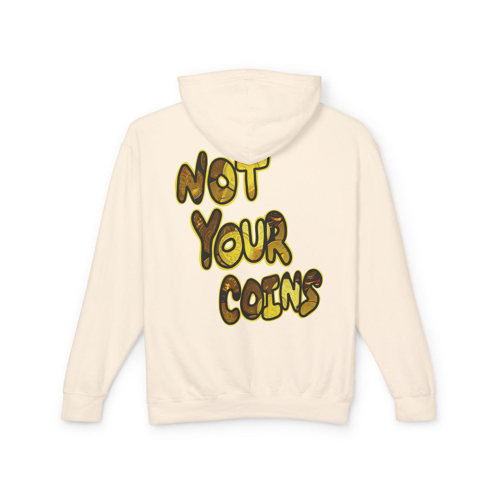 Not Your Keys/ Not Your Coins Graphic Hoodie — Crypto Lightweight Hoodie