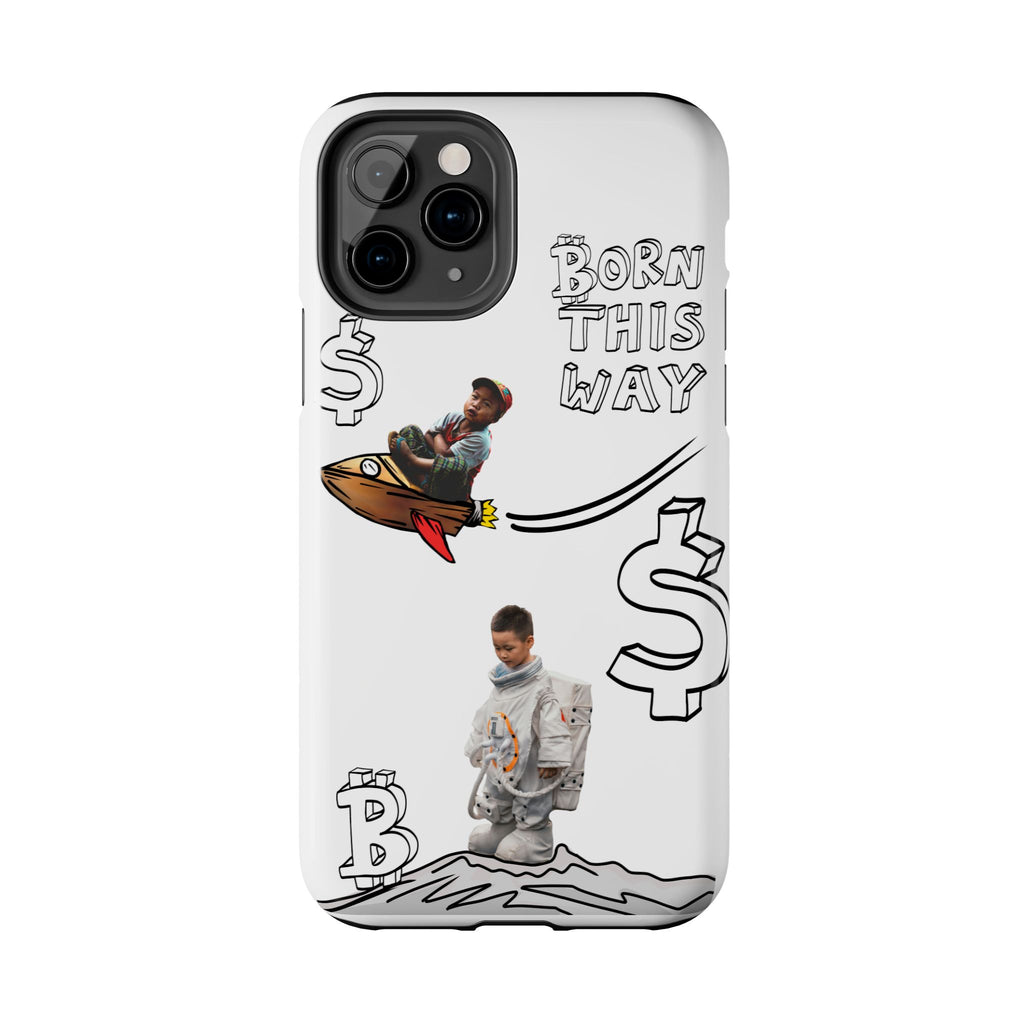 Born This Way Phone Case — "Crypt Apparel" Crypto Protective Case