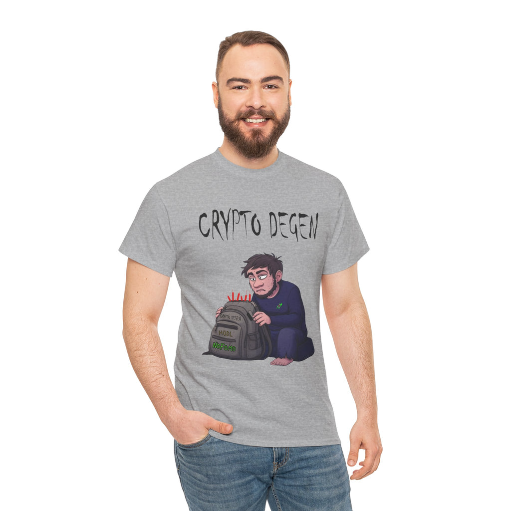 Crypto Degen T-Shirt — Crypt Apparel Graphic Tee