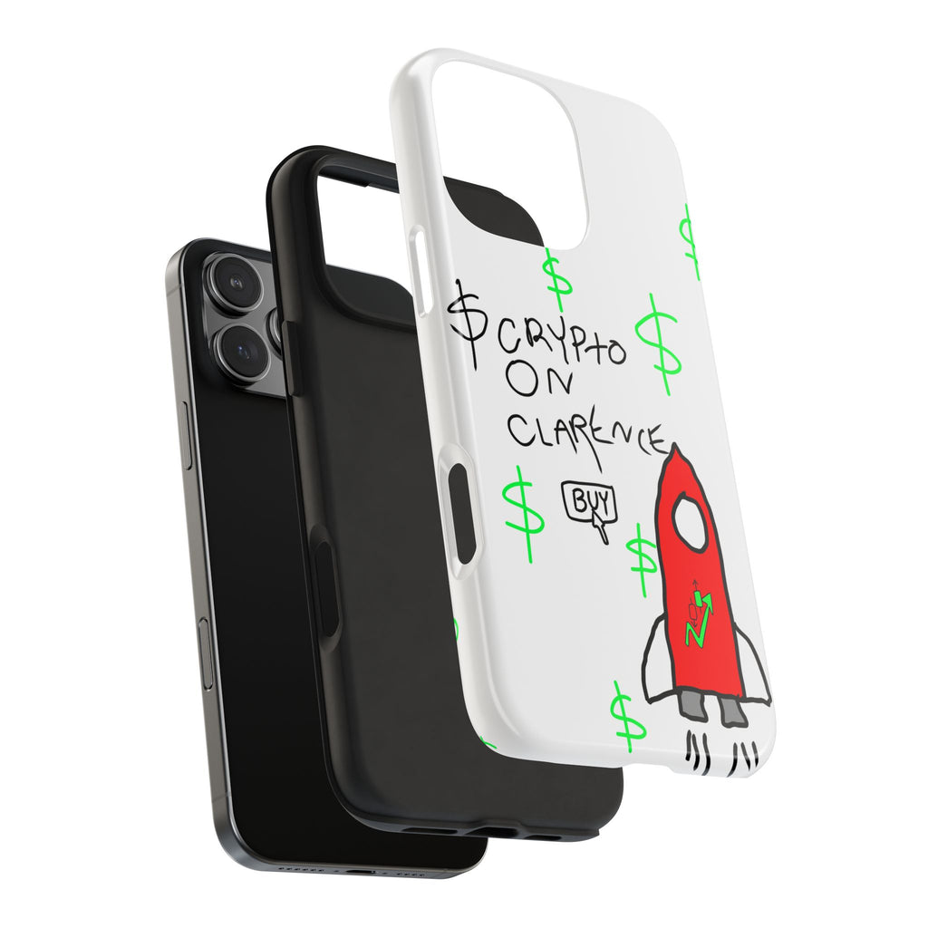 Crypto On Clarence Phone Case — Crypt Apparel Degen Design