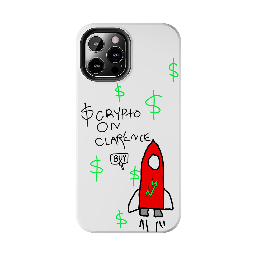 Crypto On Clarence Phone Case — Crypt Apparel Degen Design